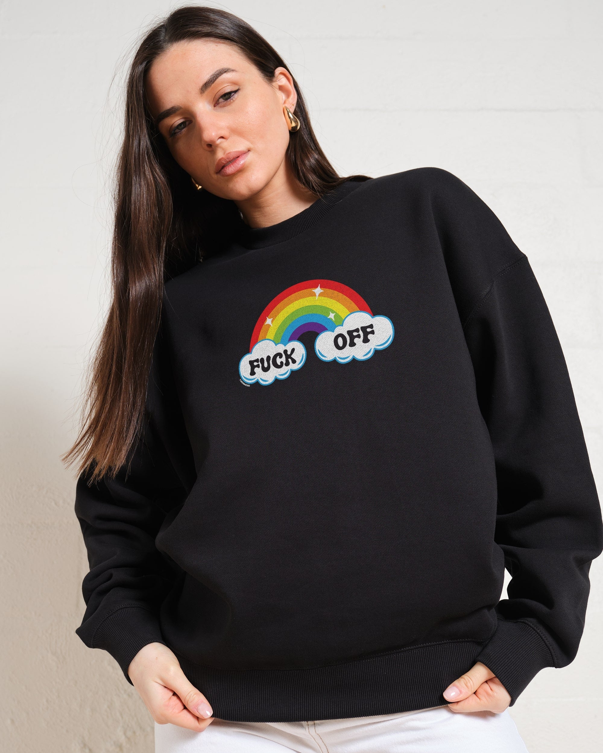 Fk Off Rainbow Sweatshirt Australia Online