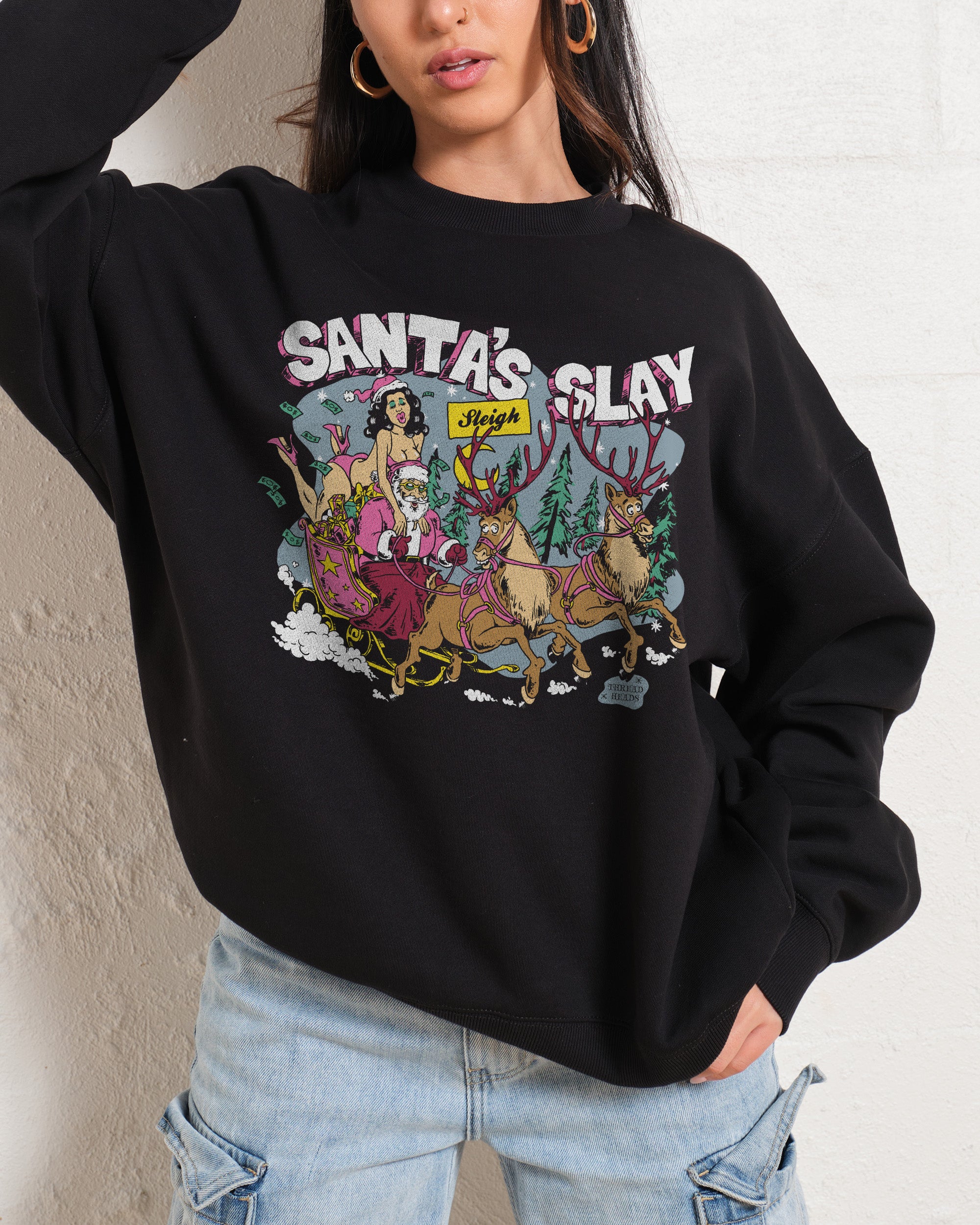 Santa Slay Sweatshirt