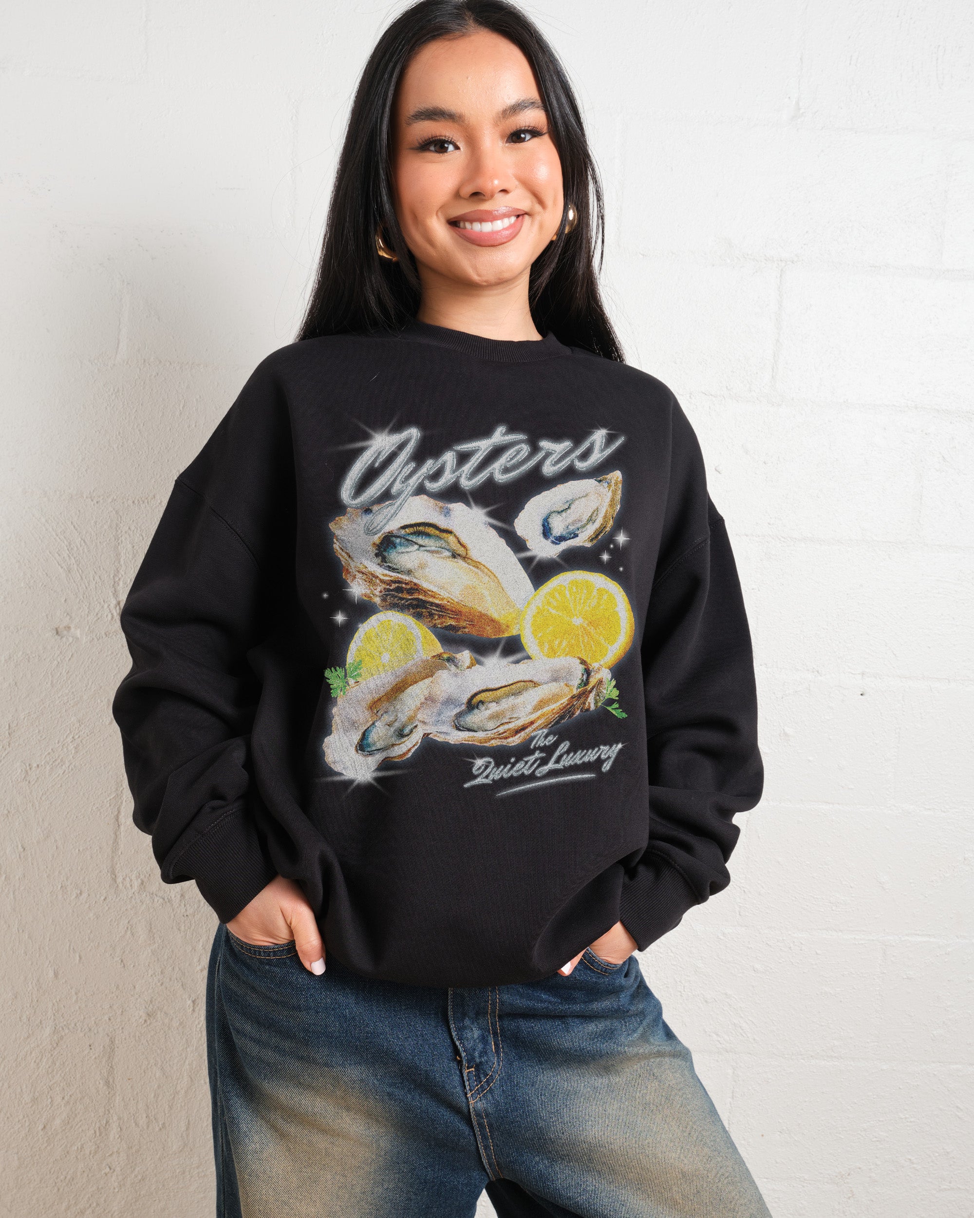 Oysters, The Quiet Luxury Sweatshirt