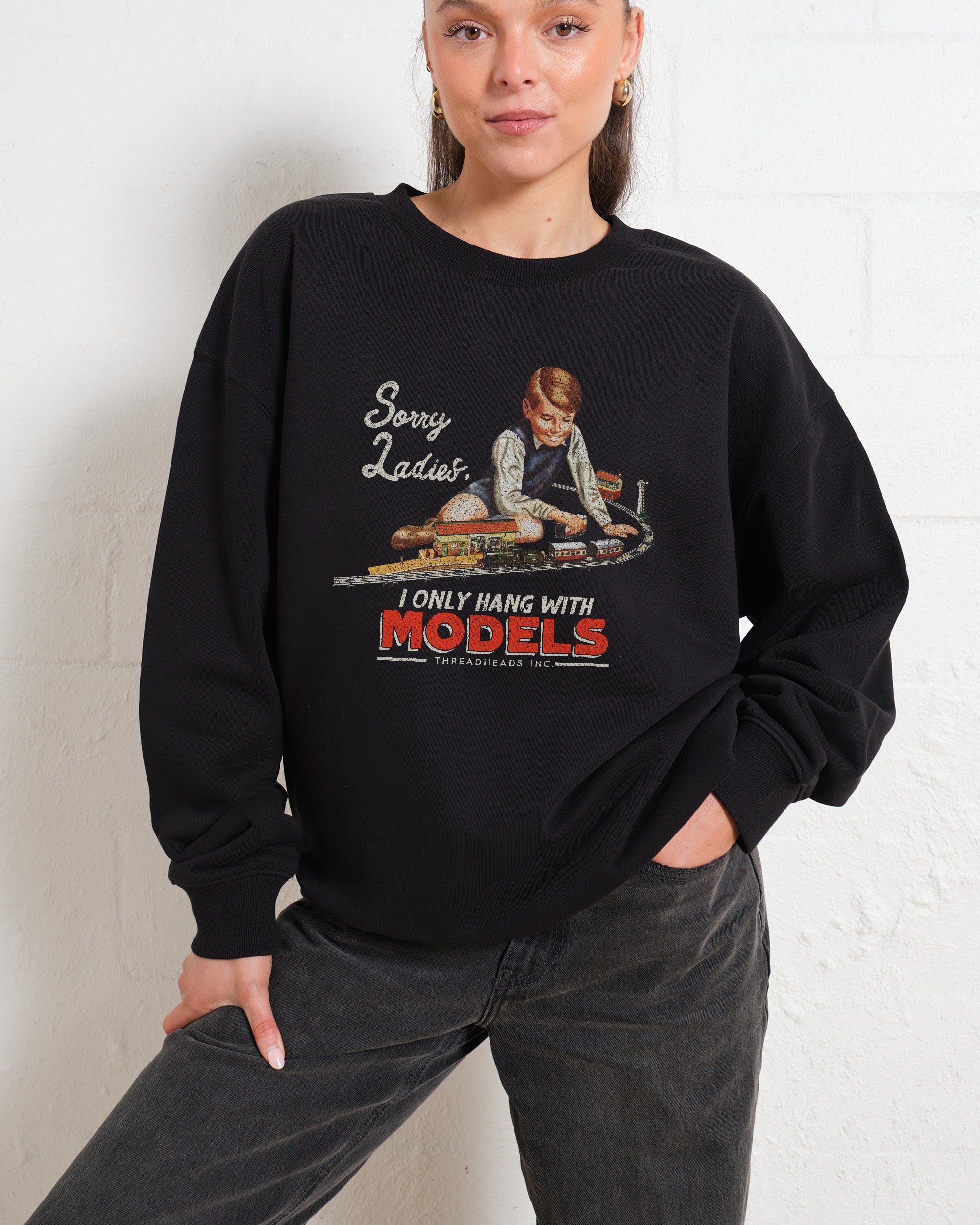 Only Models Sweatshirt Australia Online Black