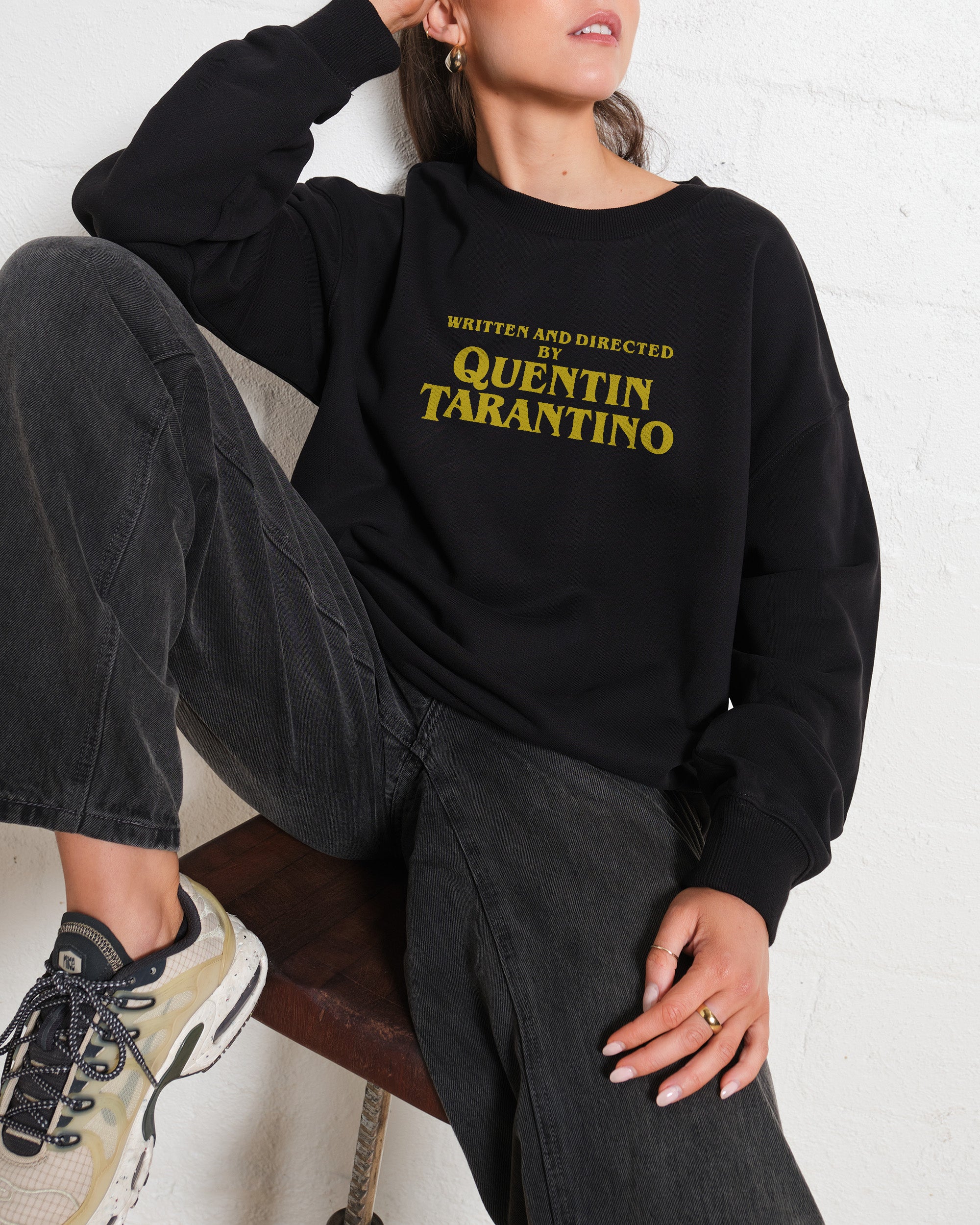 Written and Directed by Quentin Tarantino Sweatshirt Australia Online