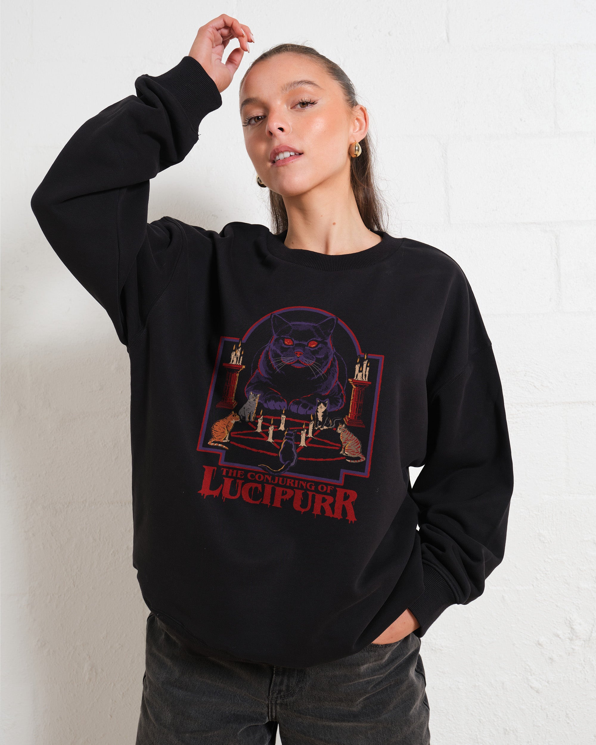 The Conjuring of Lucipurr Sweatshirt Australia Online