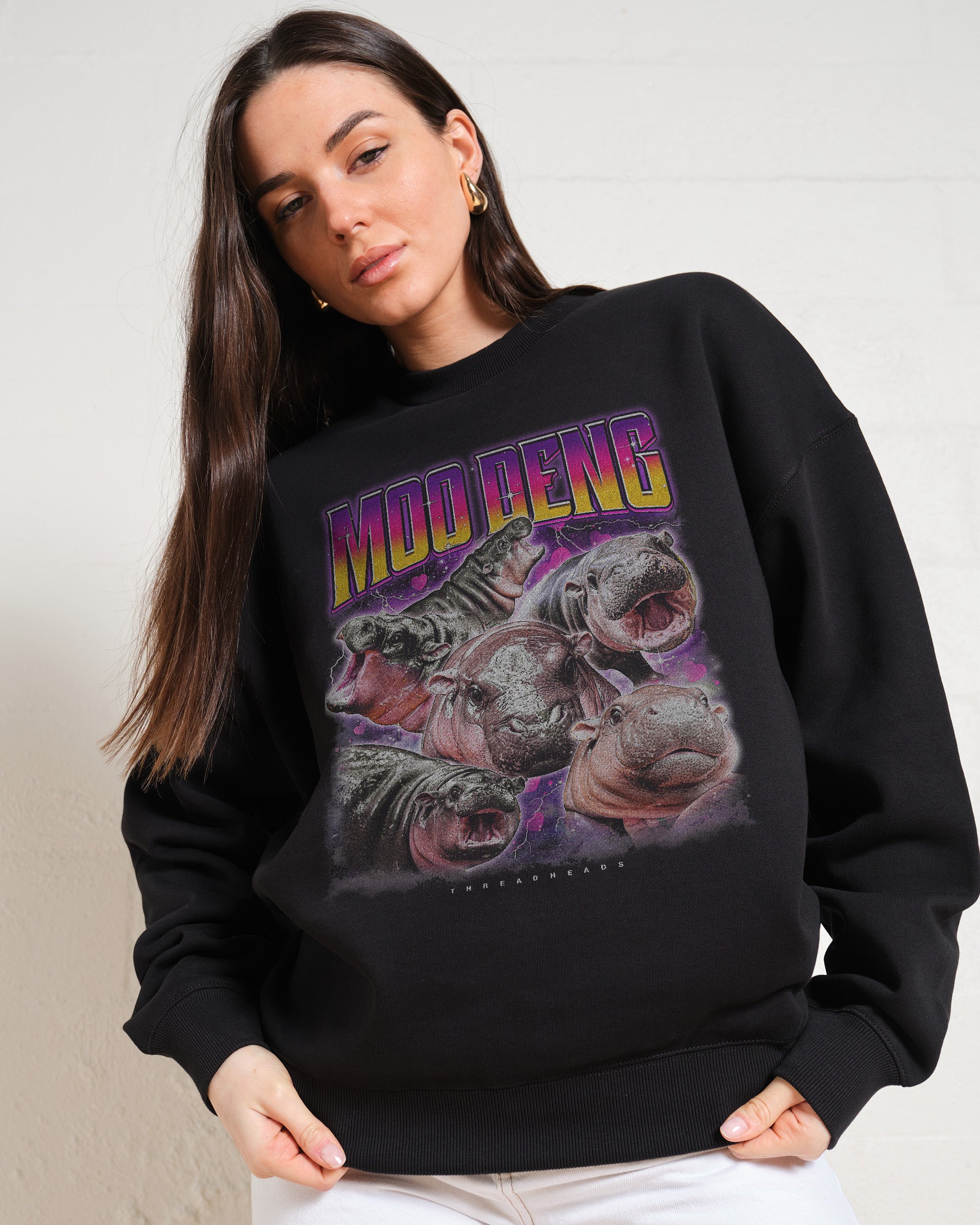 Moo Deng Sweatshirt