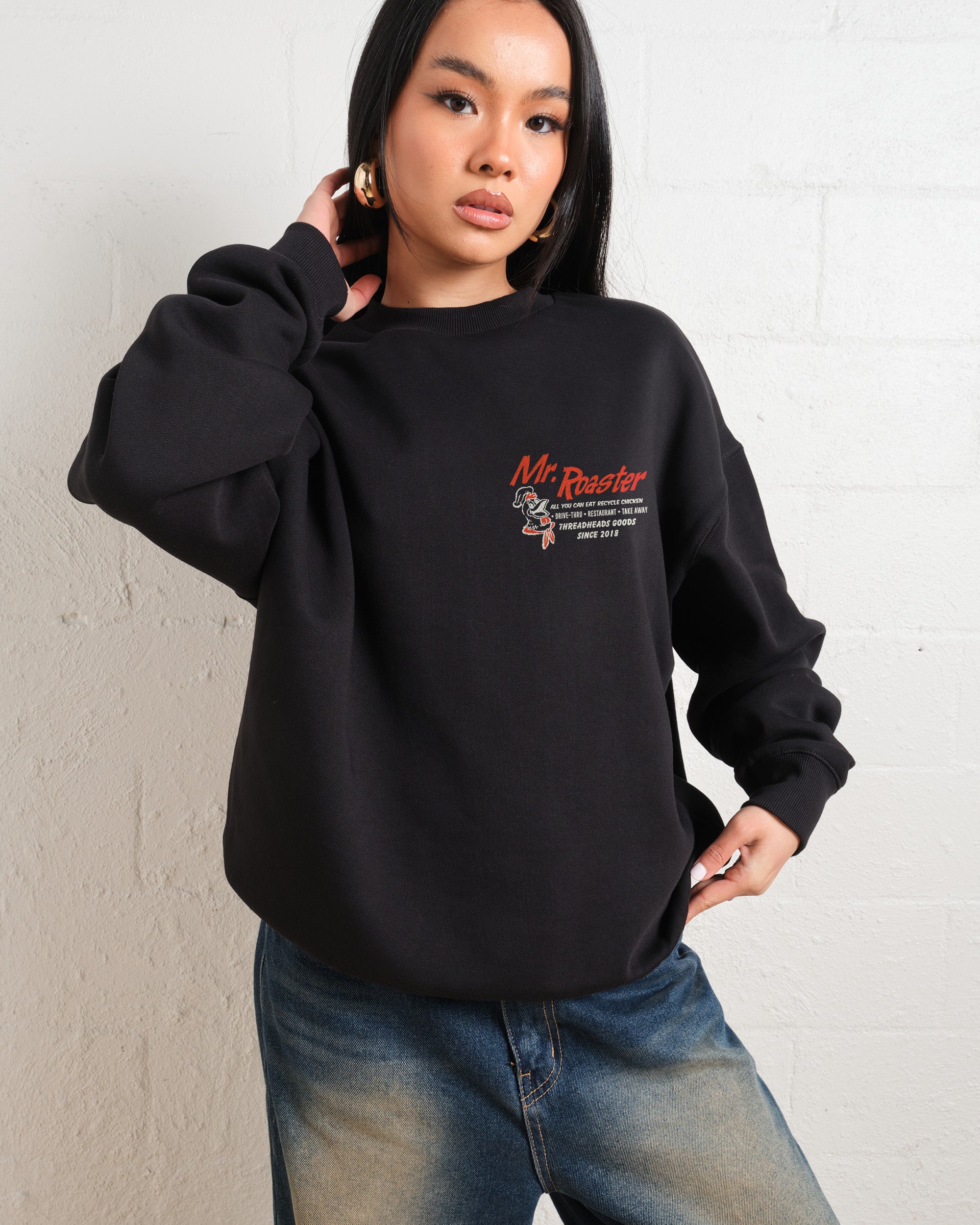 Mr. Roaster Fried Chicken Sweatshirt