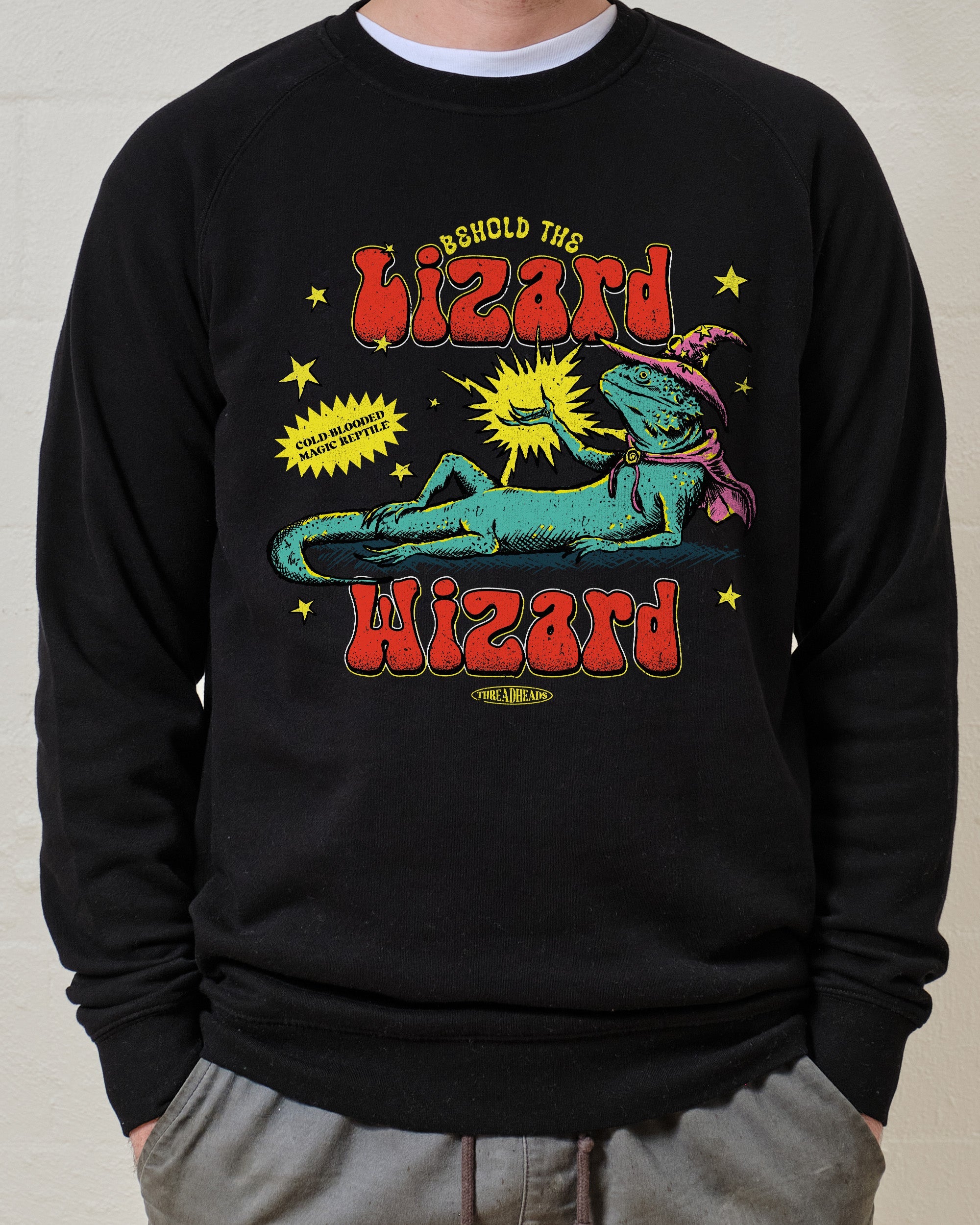 Lizard Wizard Jumper Australia Online Black