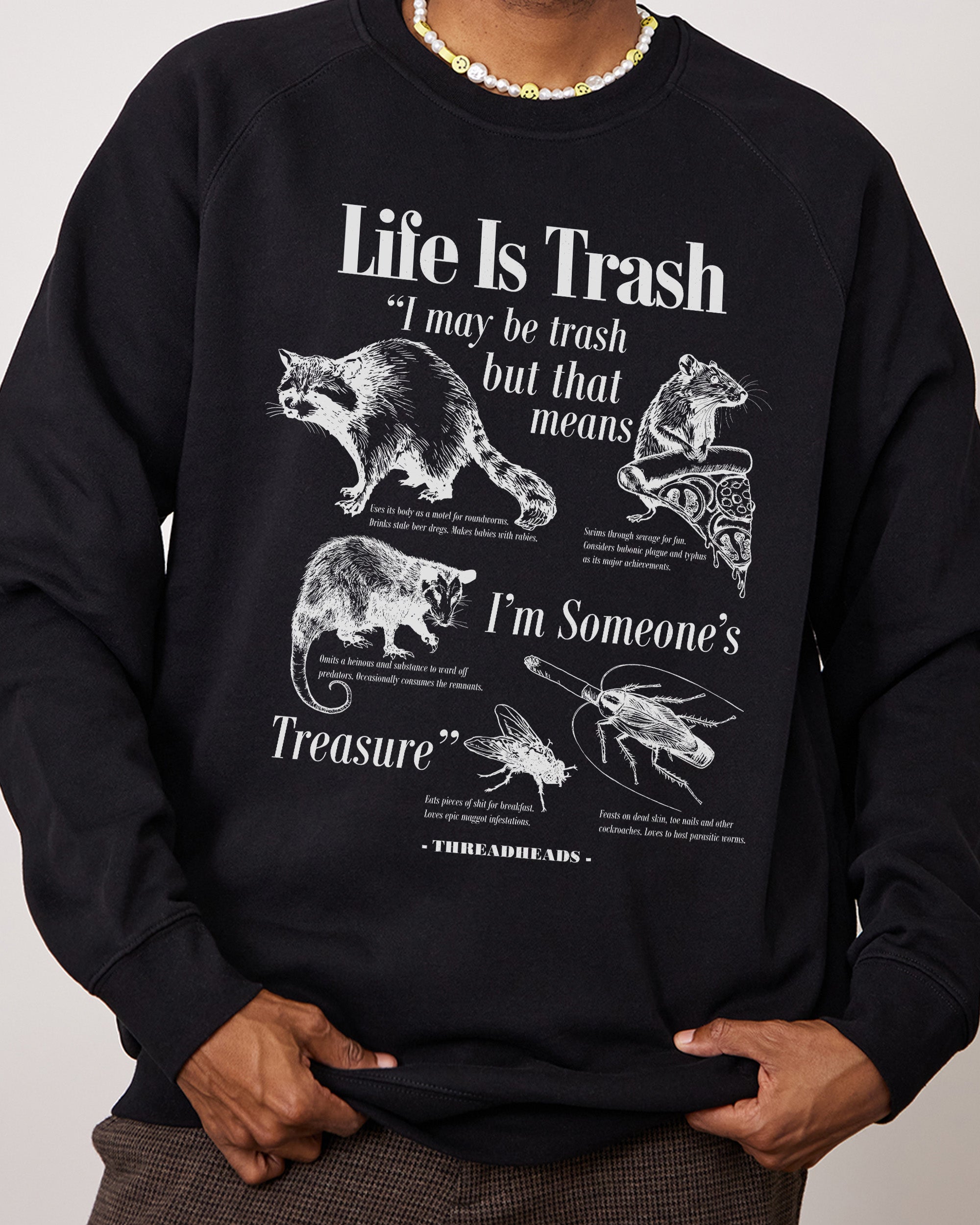 Life Is Trash Jumper Australia Online Black