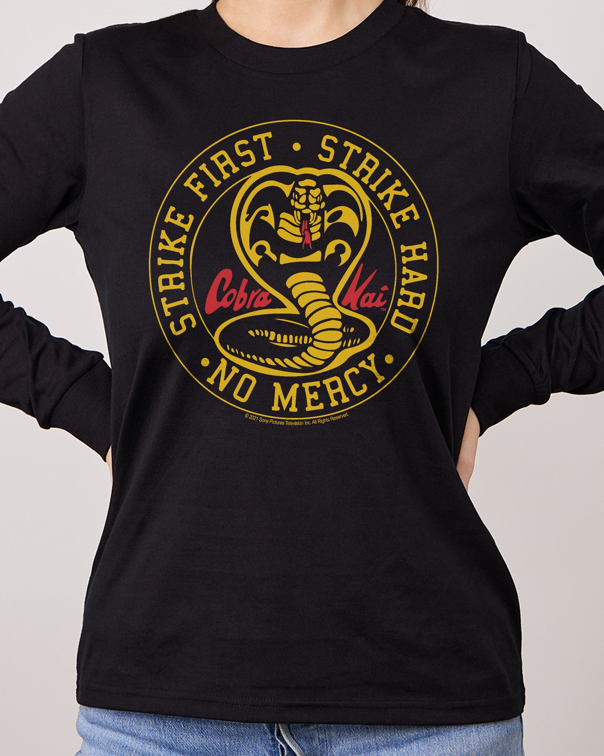 Cobra Kai No Mercy Icon Long Sleeve