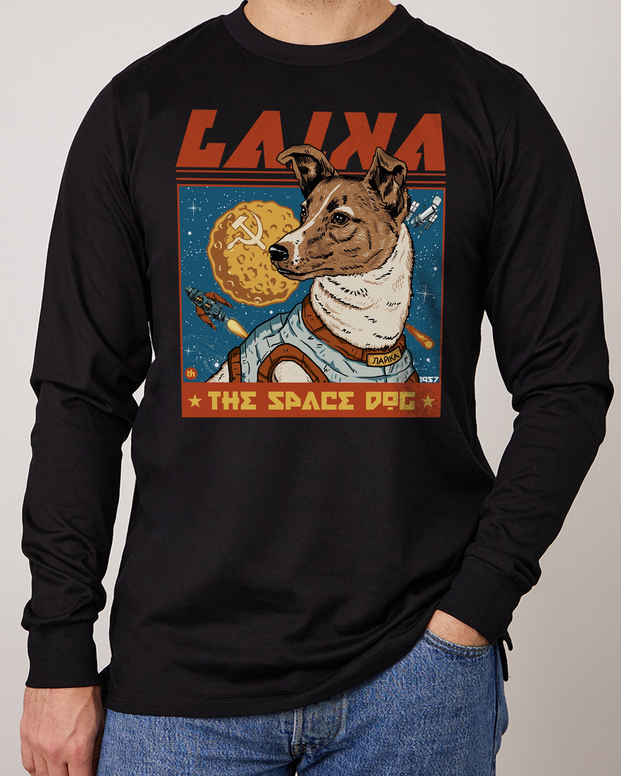 Laika the Space Dog Long Sleeve Australia Online