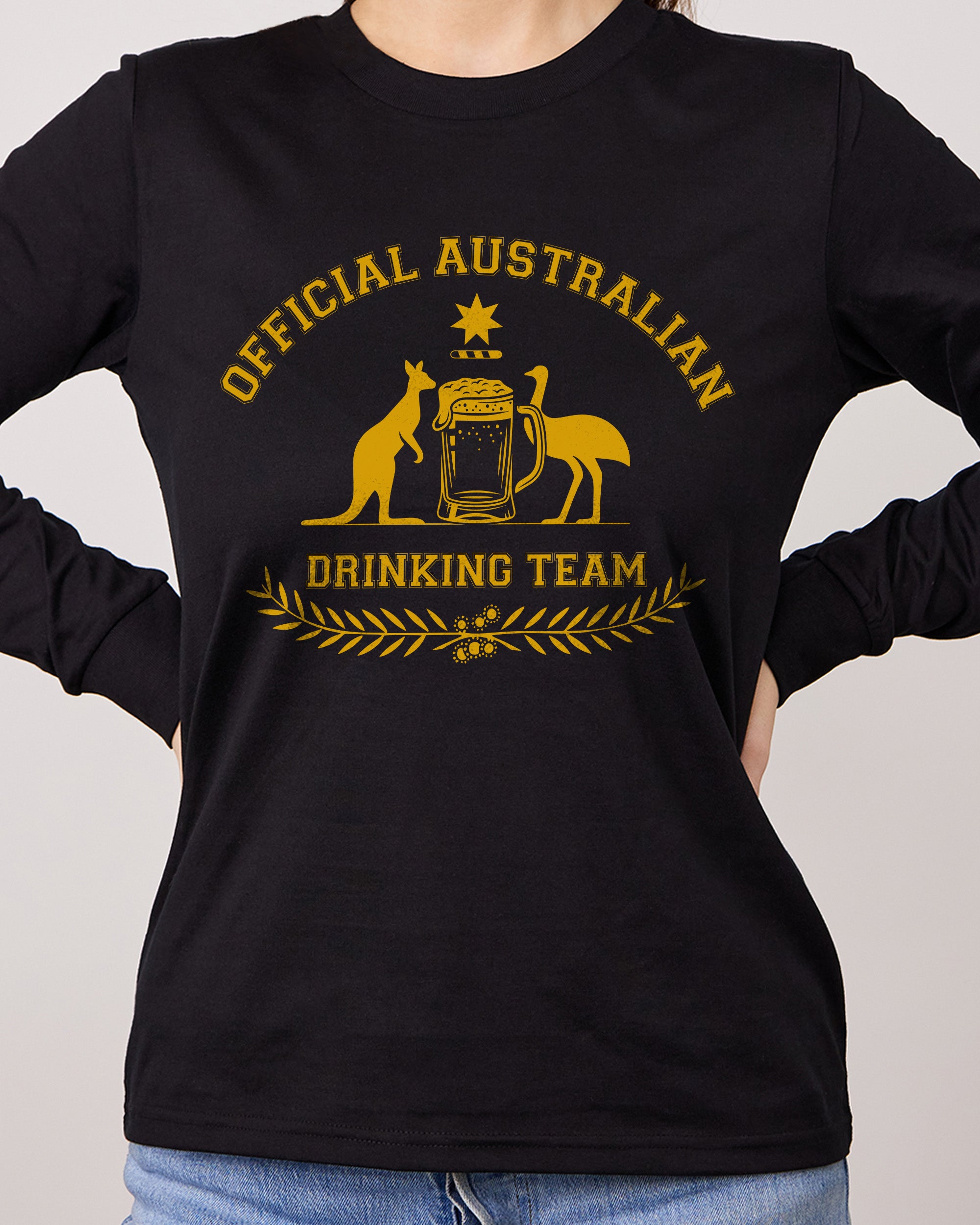Official Australian Drinking Team Long Sleeve Australia Online