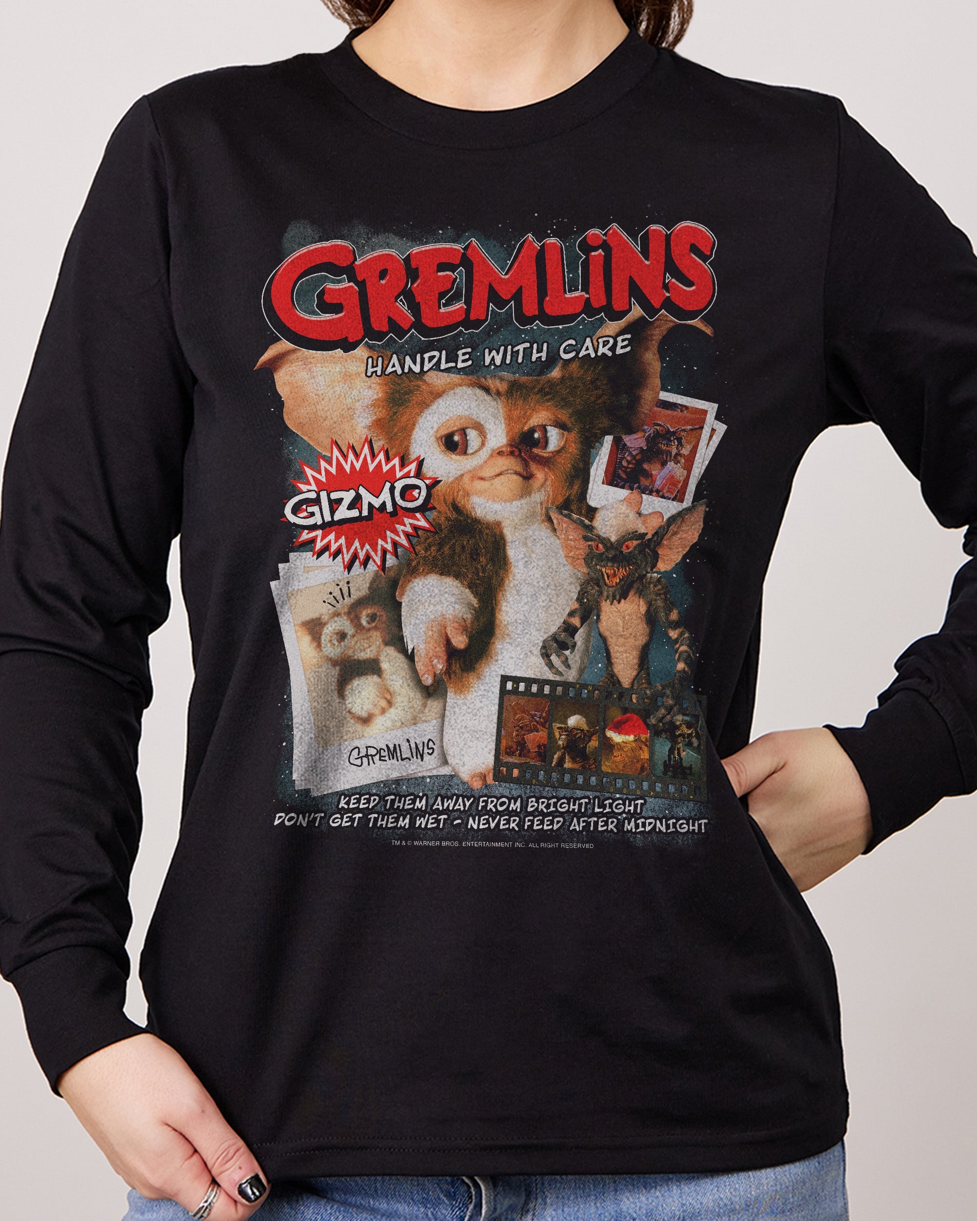 Gremlins Long Sleeve Australia Online Black