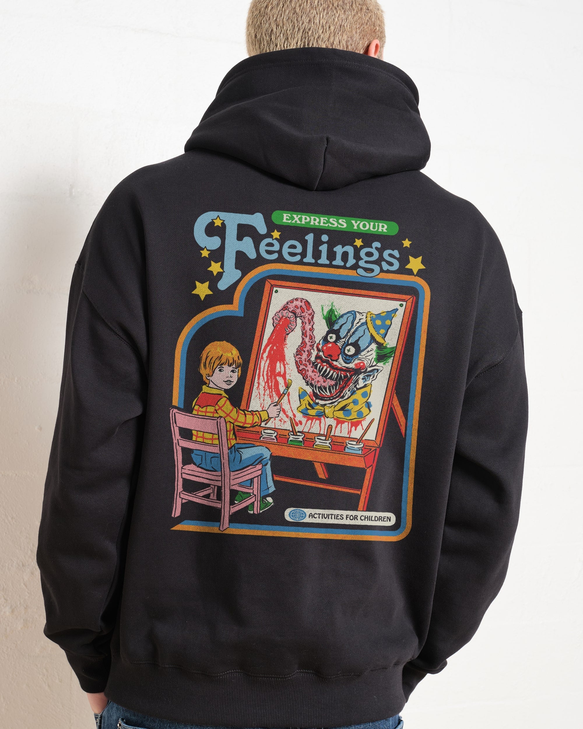 Express Your Feelings Front and Back Hoodie Australia Online