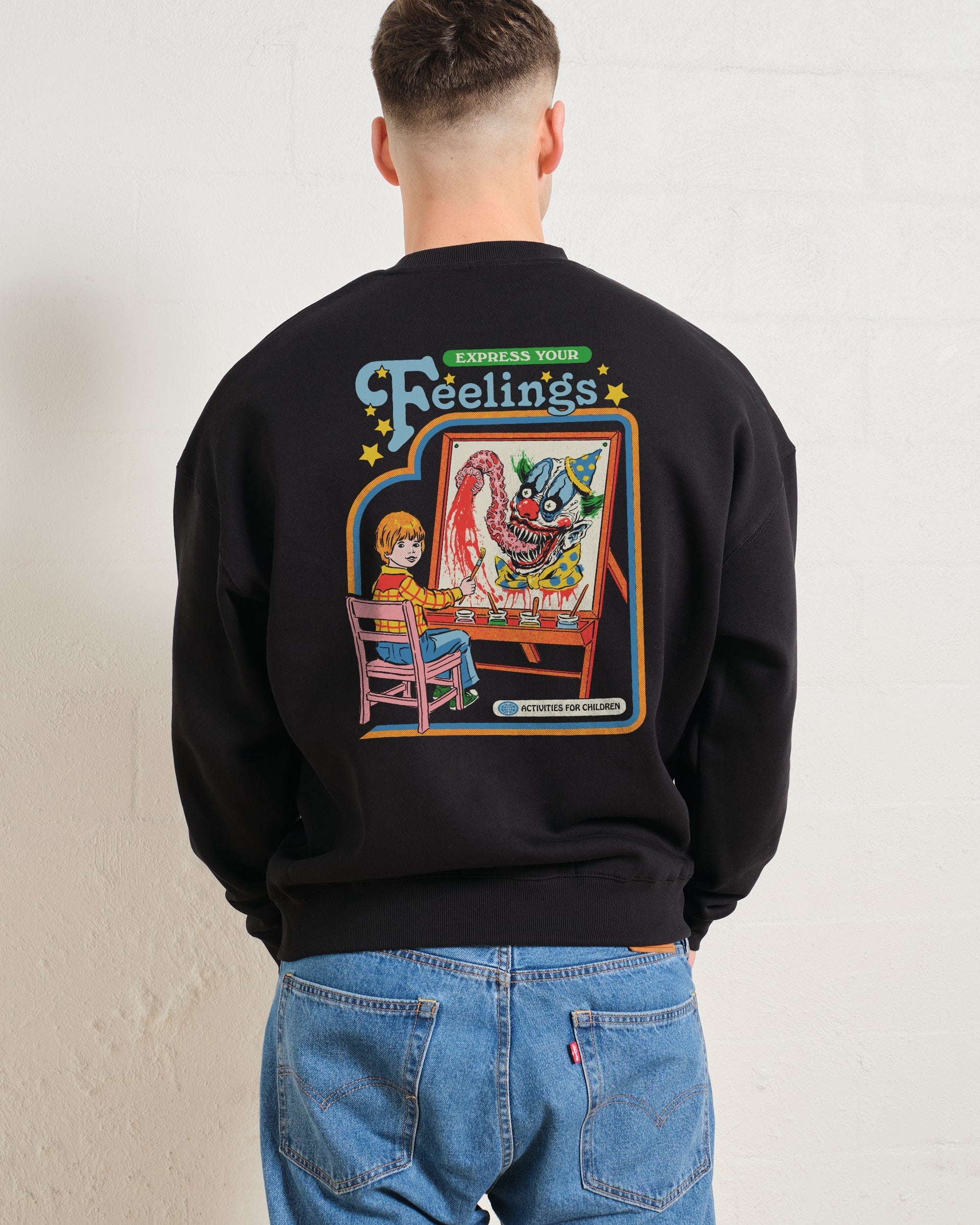 Express Your Feelings Front and Back Sweatshirt Australia Online