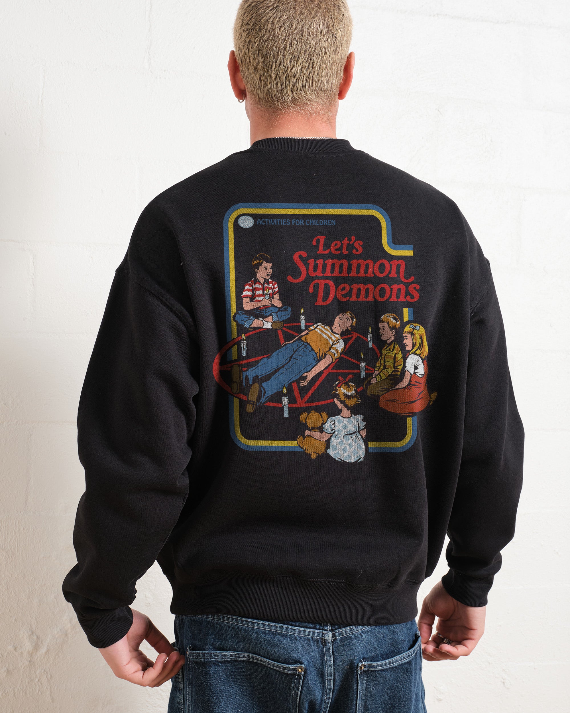 Let's Summon Demons Front and Back Sweatshirt Australia Online