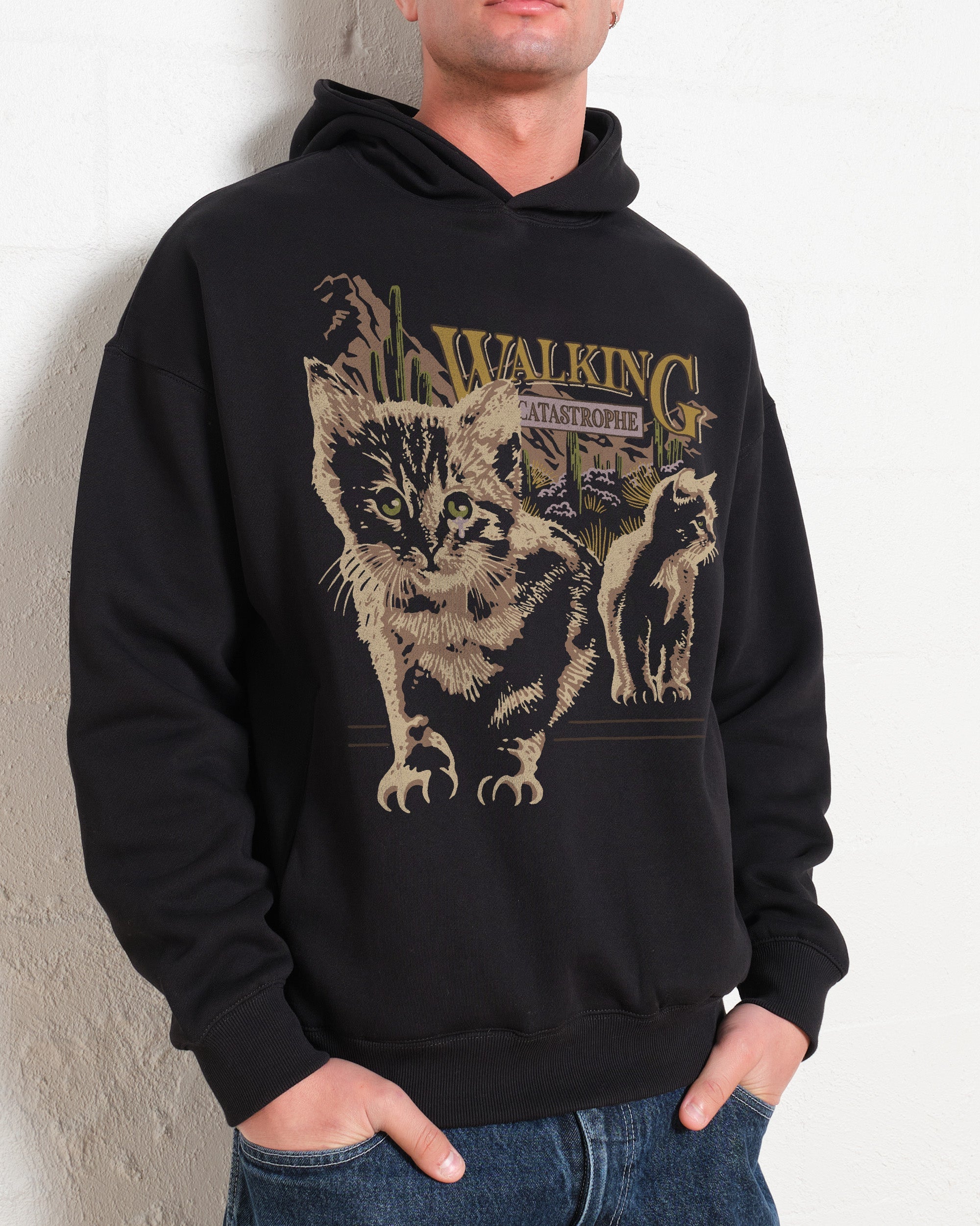 Walking Catastrophe Hoodie Australia Online Black