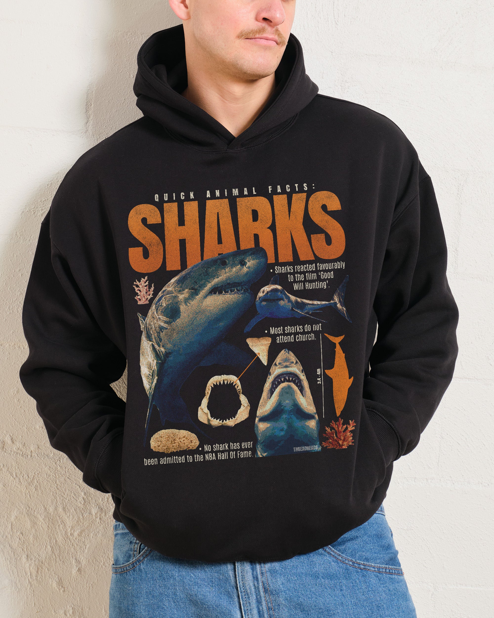 Quick Animal Facts - Sharks Hoodie Australia Online Threadheads