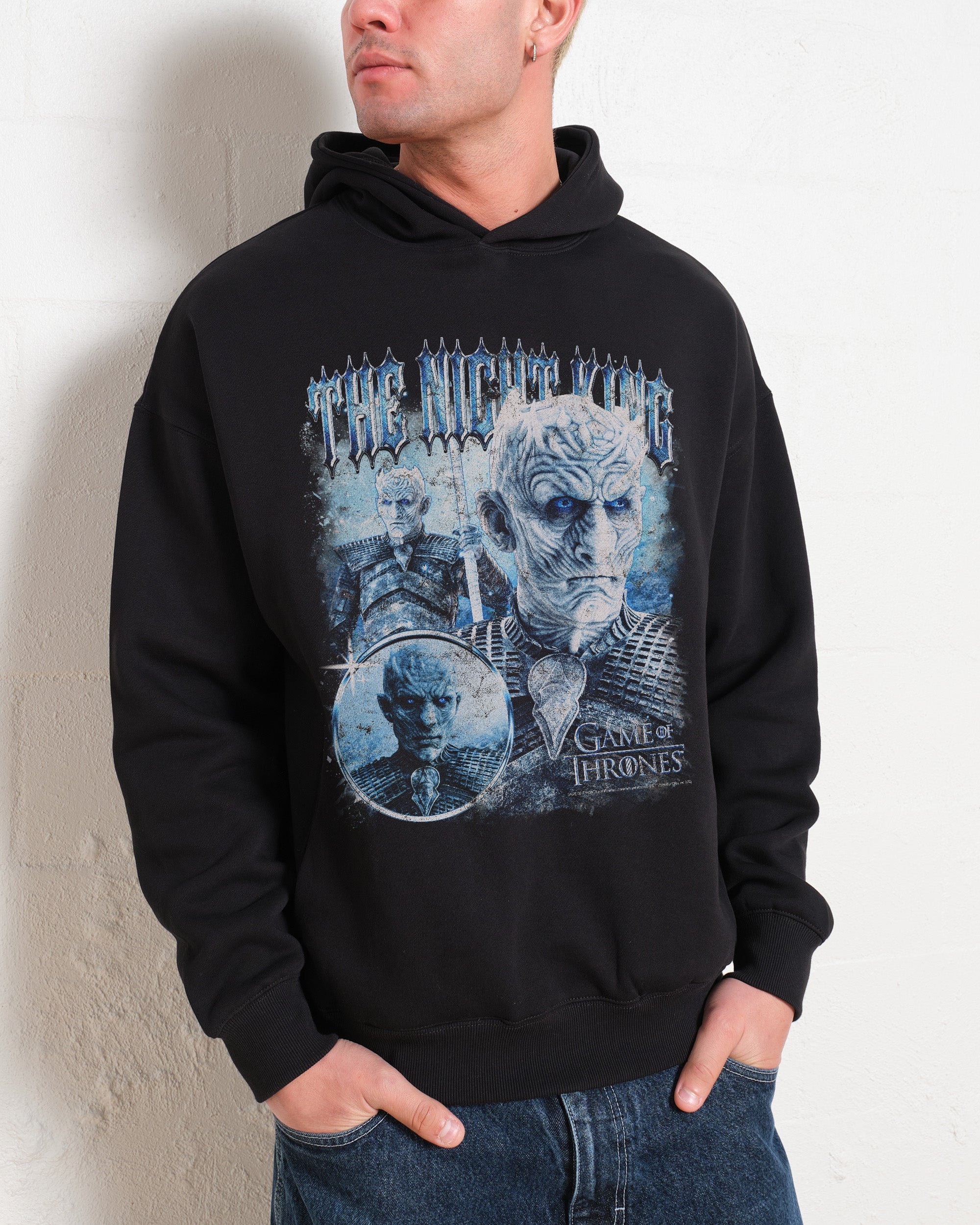 Vintage The Night King Hoodie Australia Online Black