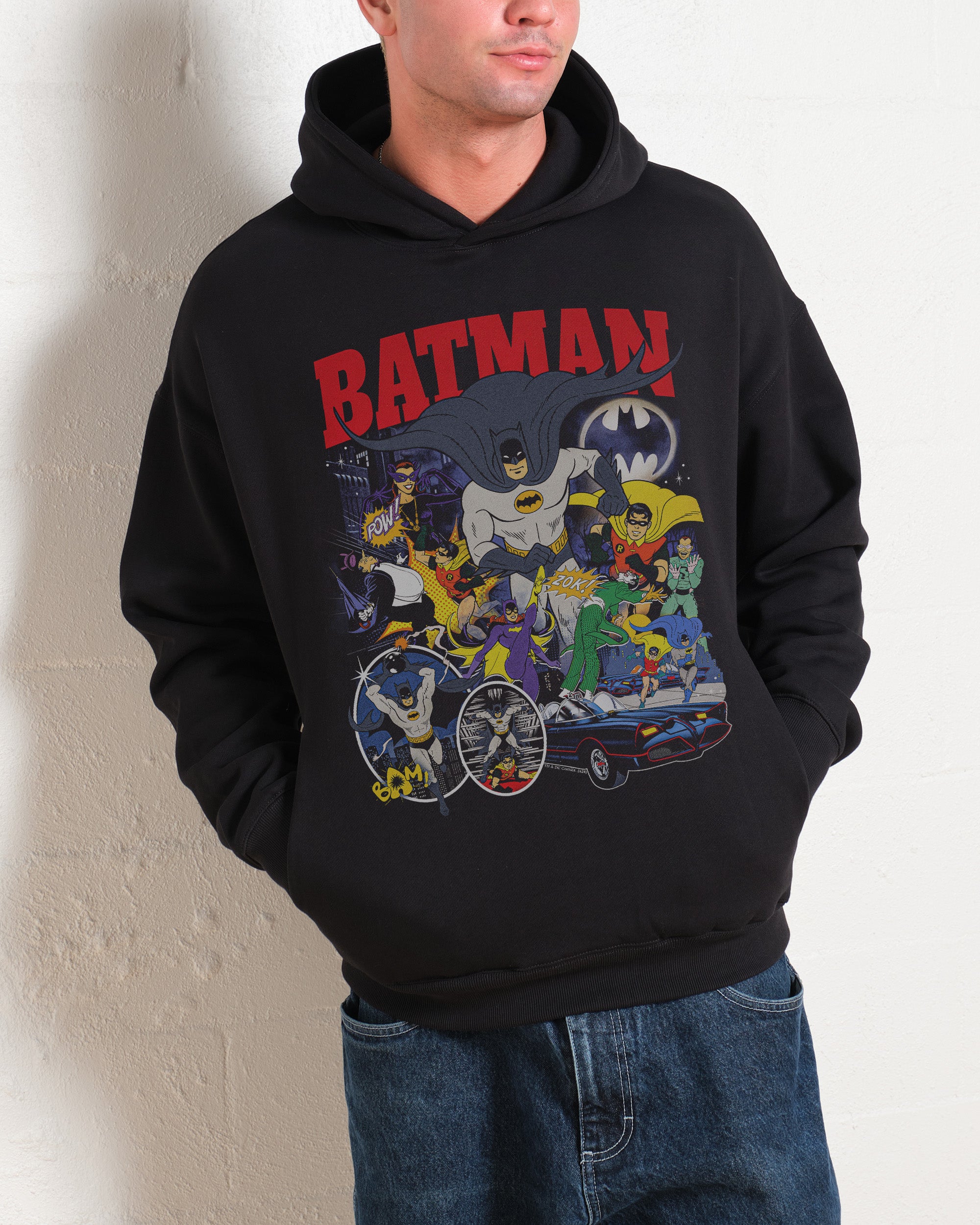 Batman Animated Vintage Hoodie Australia Online