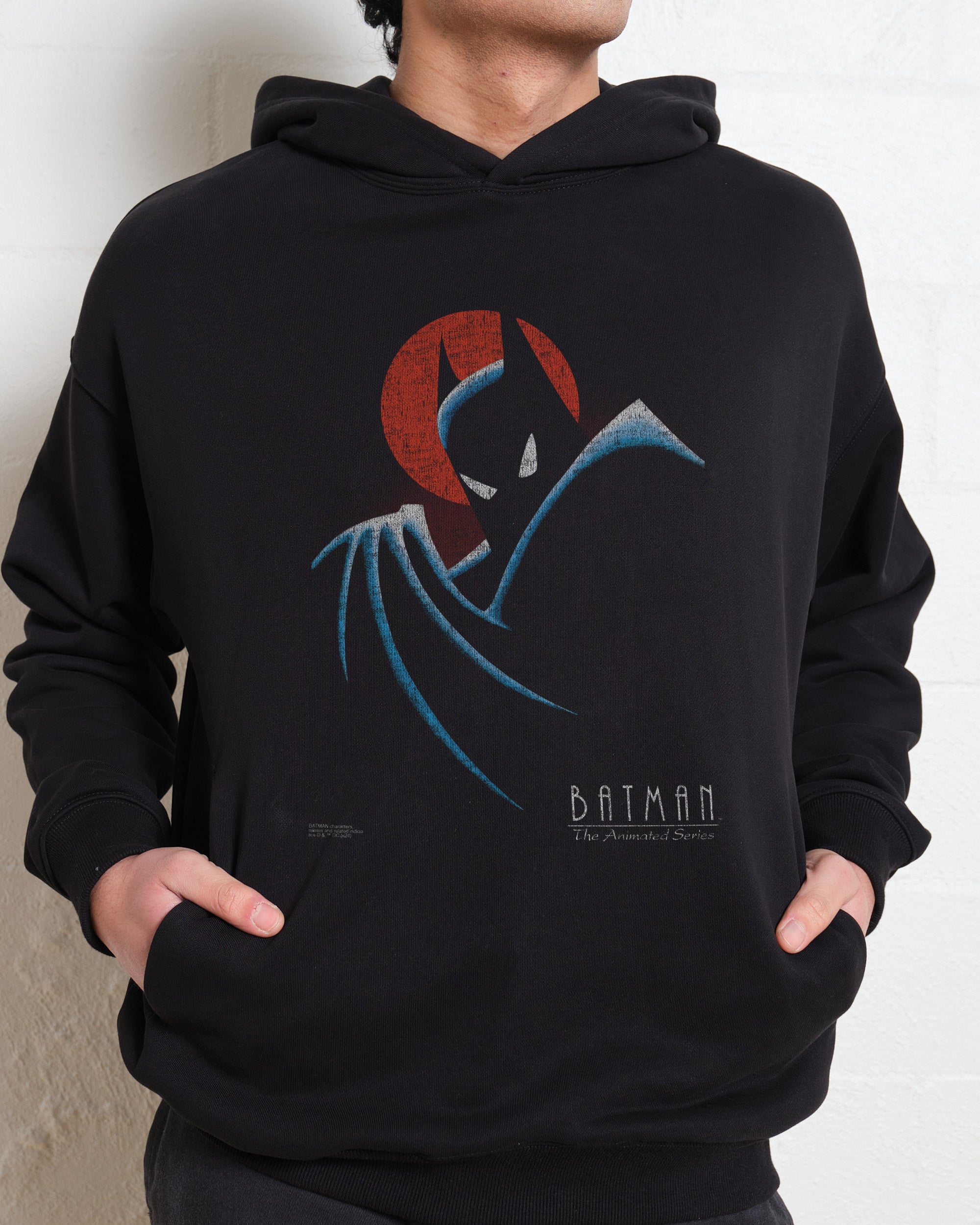 Batman The Animated Series Logo Hoodie Australia Online Threadheads