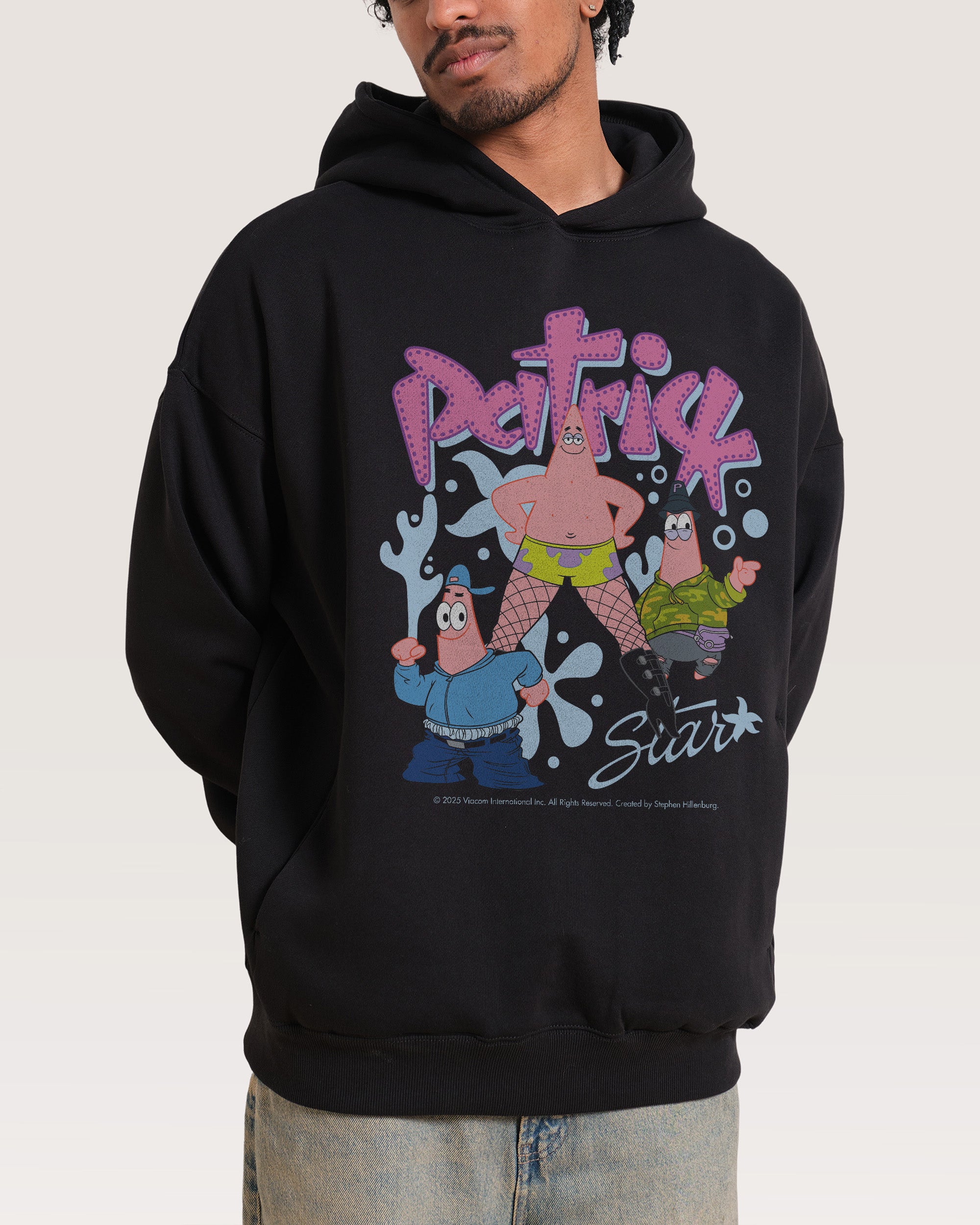 Patrick the P Black Hoodie