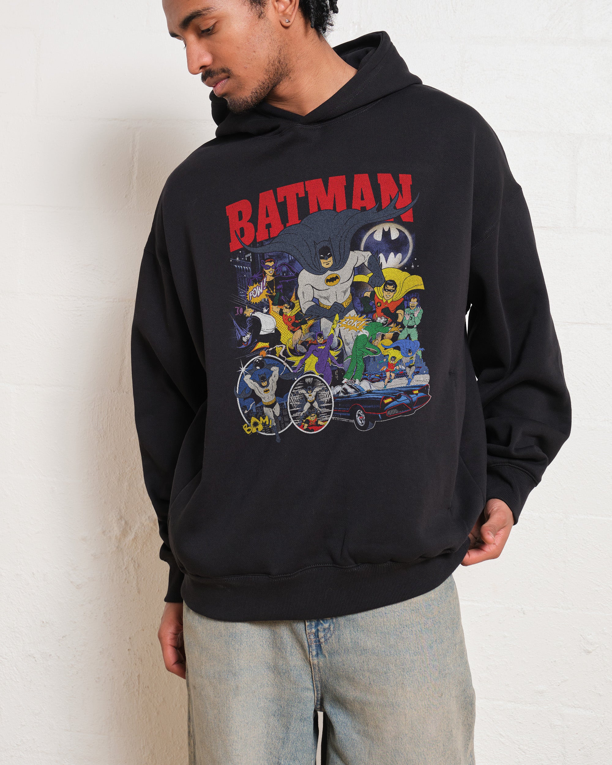 Batman Animated Vintage Hoodie Australia Online