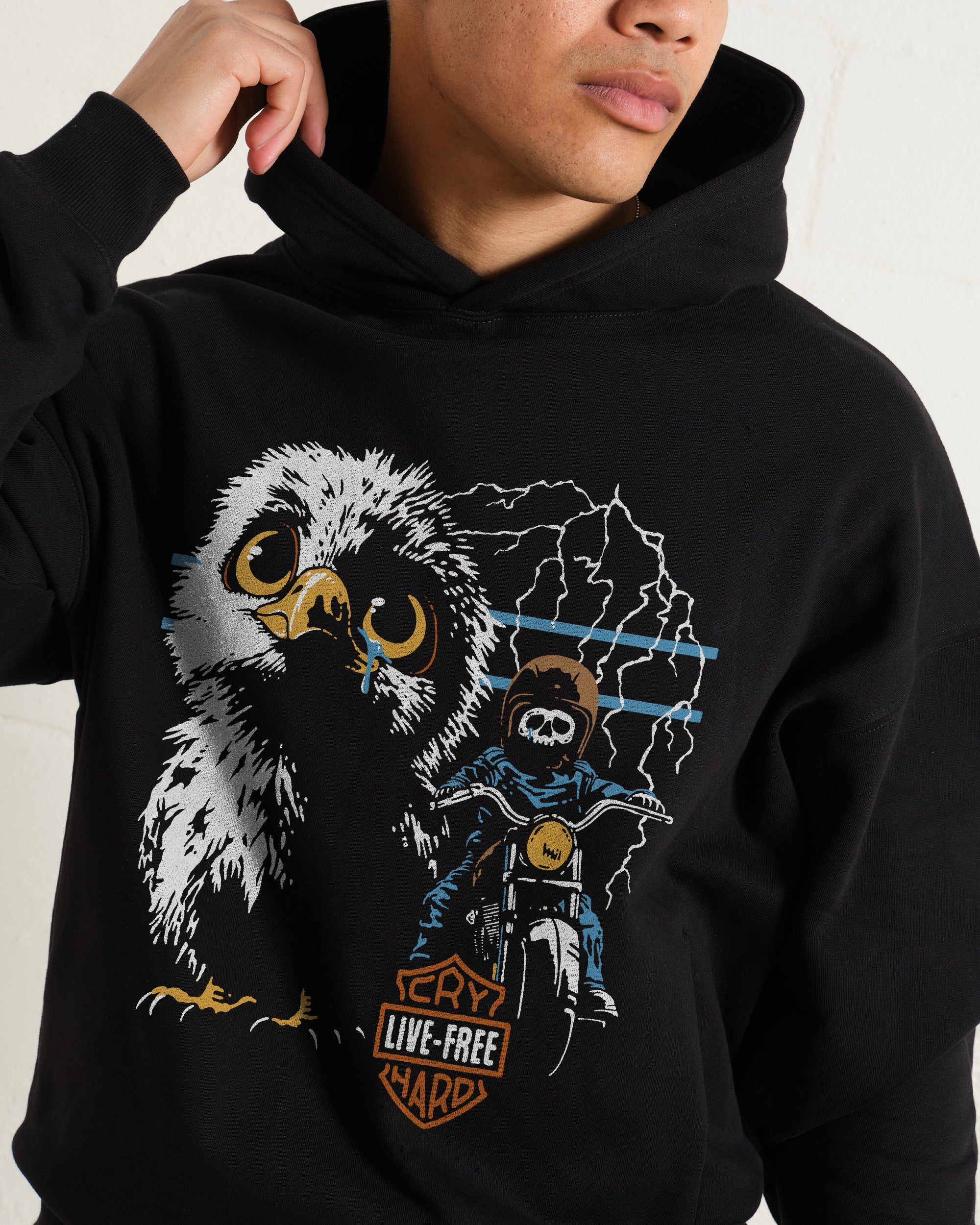 Live Free Cry Hard Hoodie