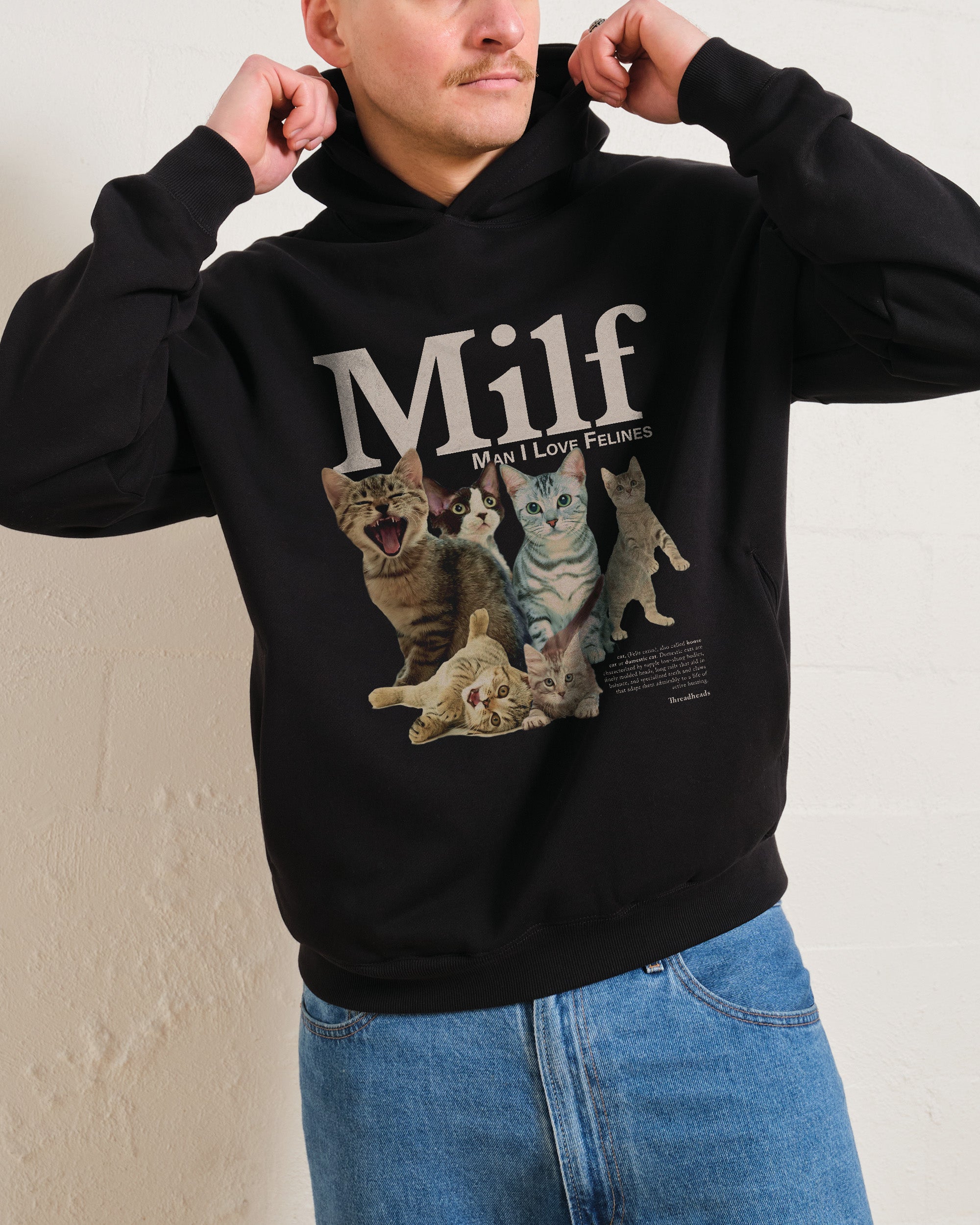 Man I Love Felines Hoodie Australia Online