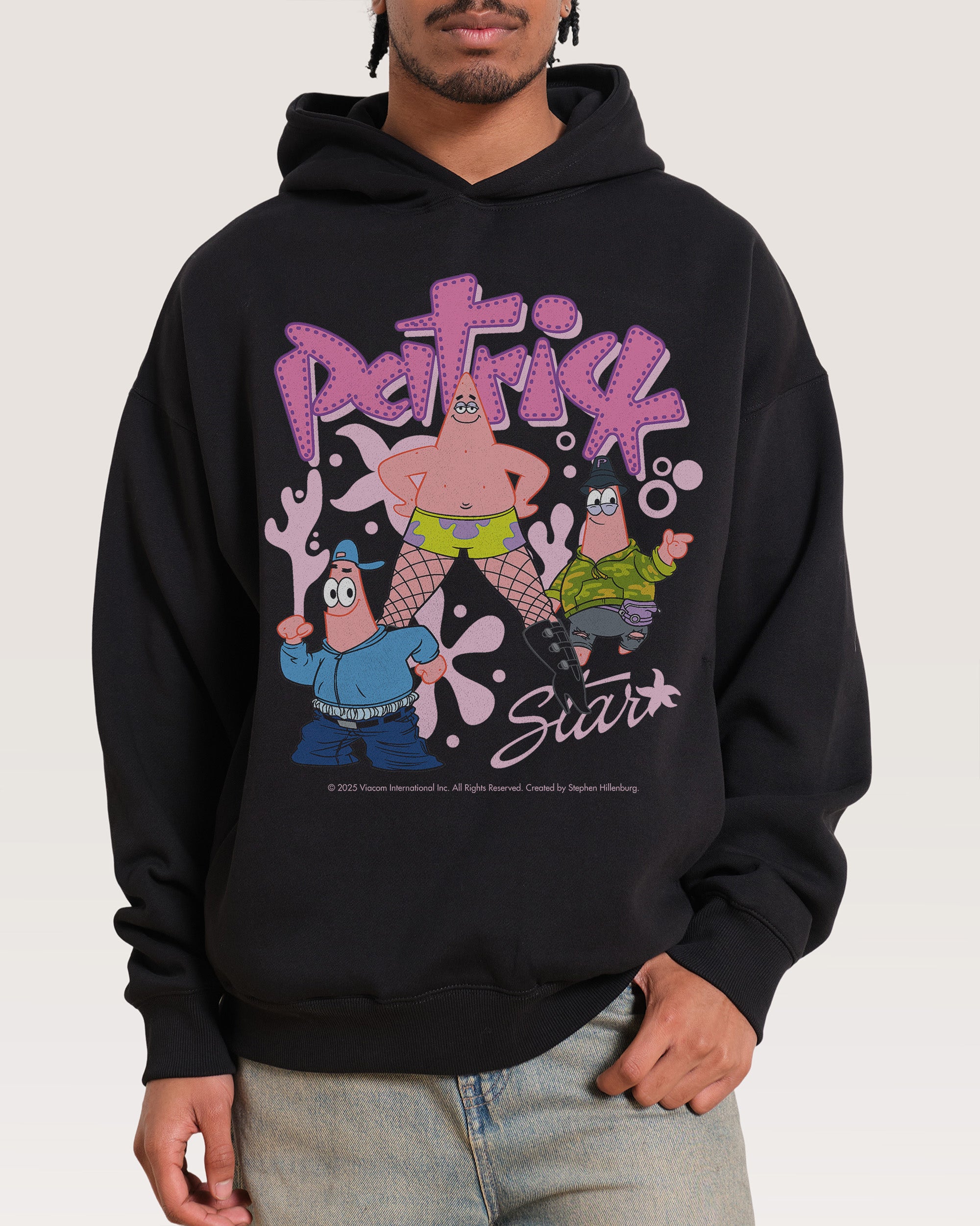 Patrick the P Black Hoodie