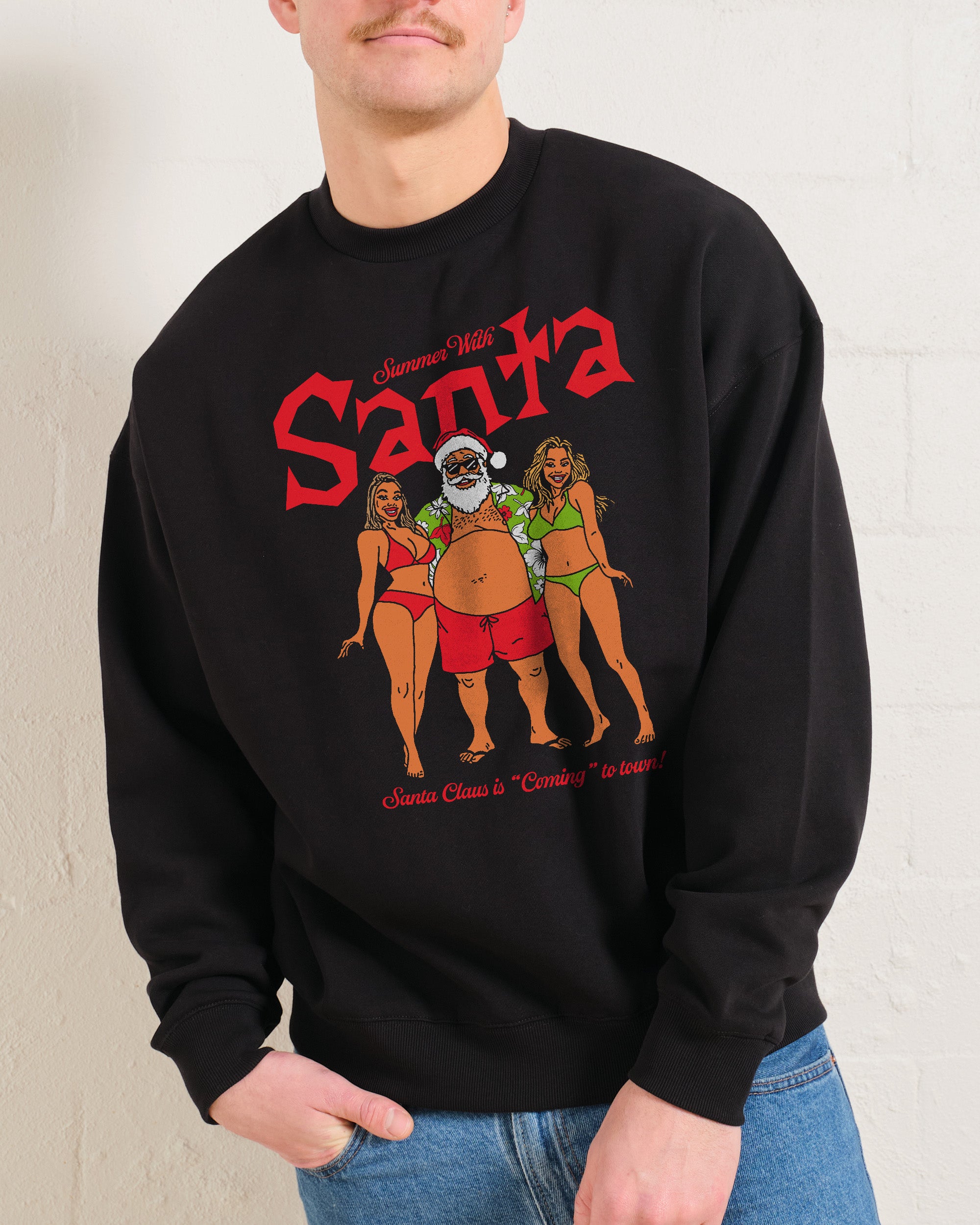 Summer With Santa Sweatshirt