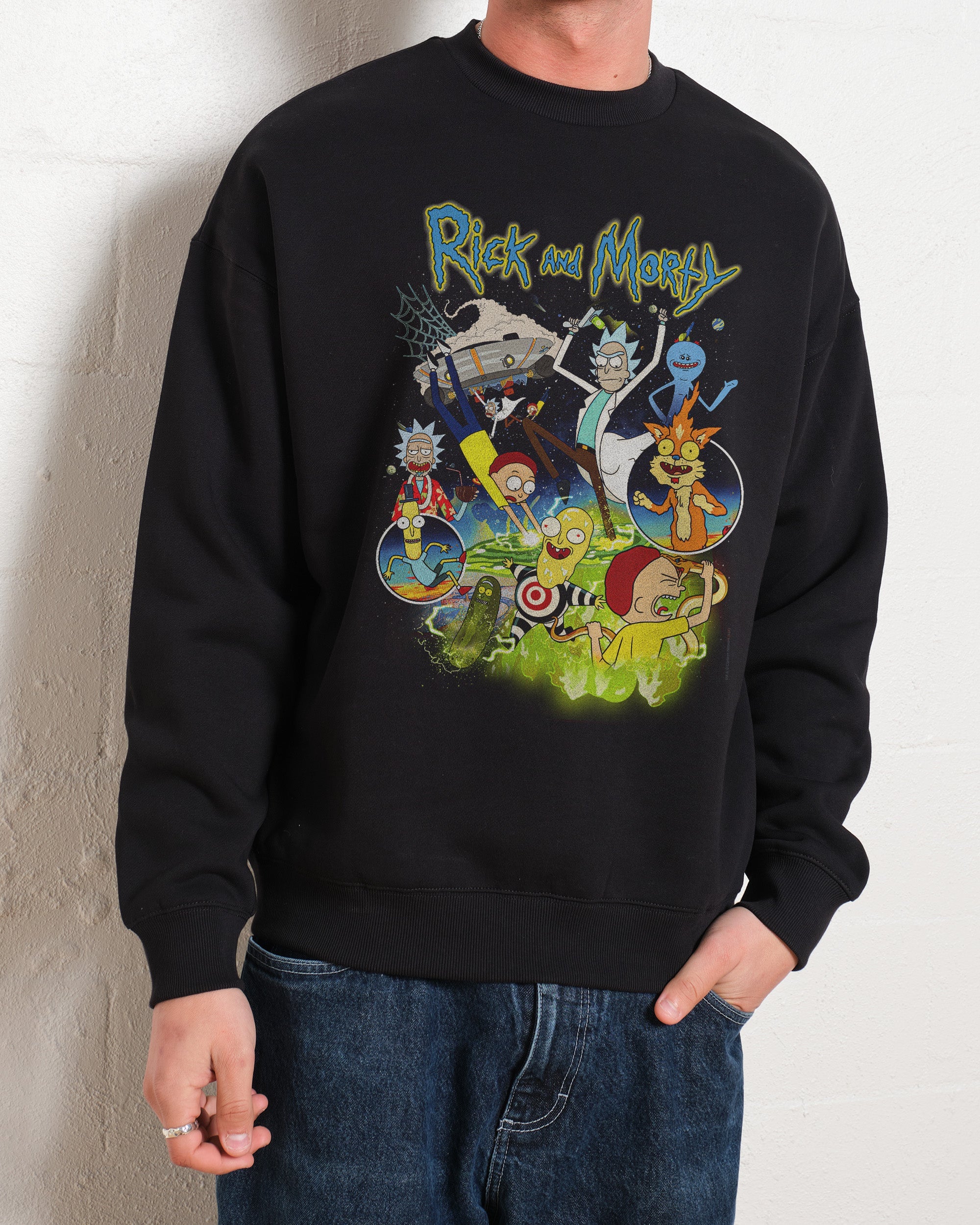 Rick and Morty Vintage Sweatshirt Australia Online