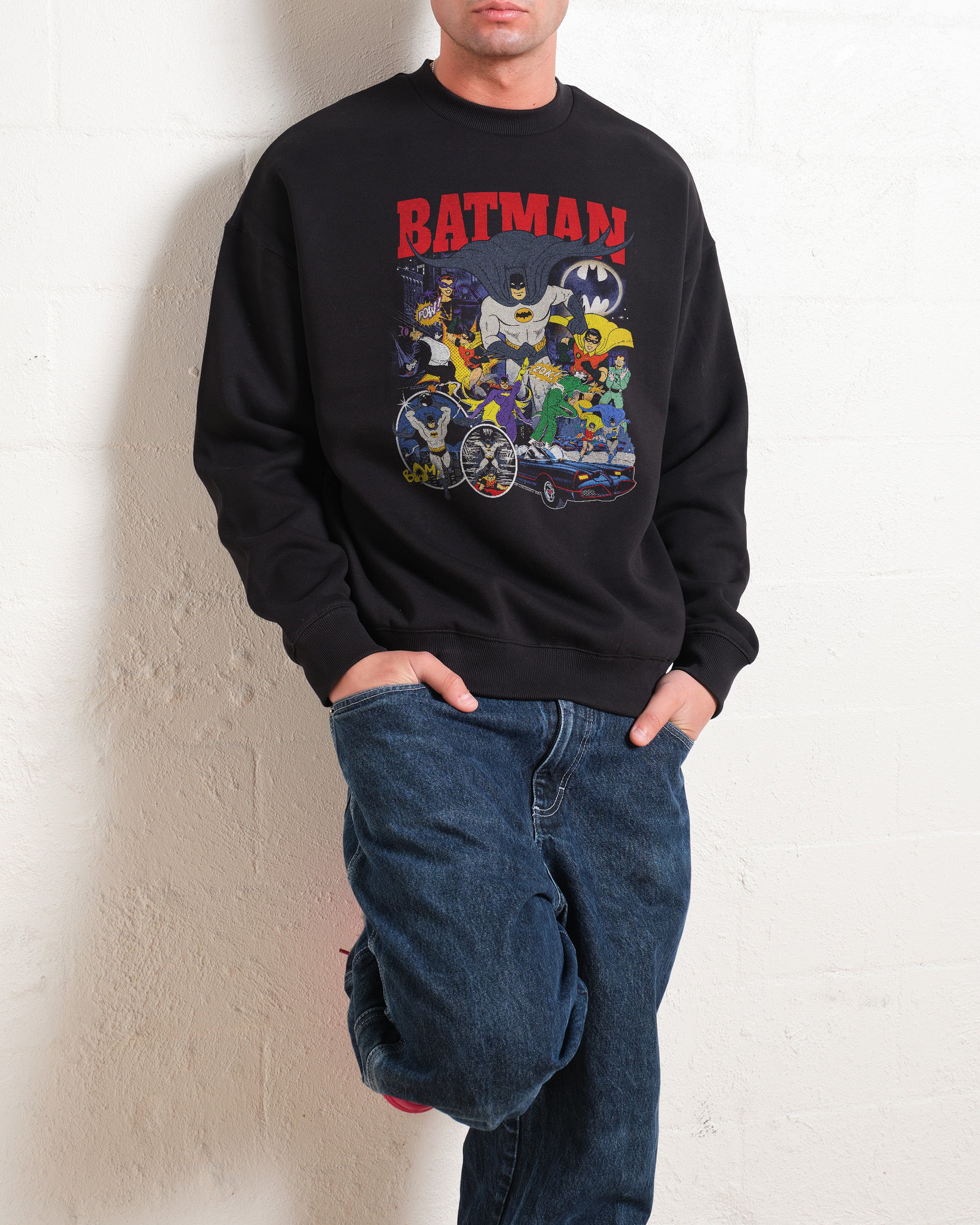 Batman Animated Vintage Jumper Australia Online