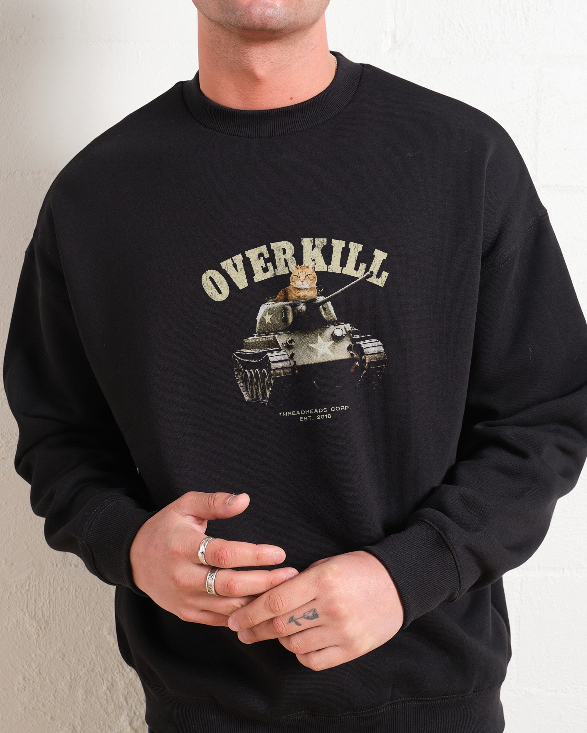 Overkill Sweatshirt Australia Online Black