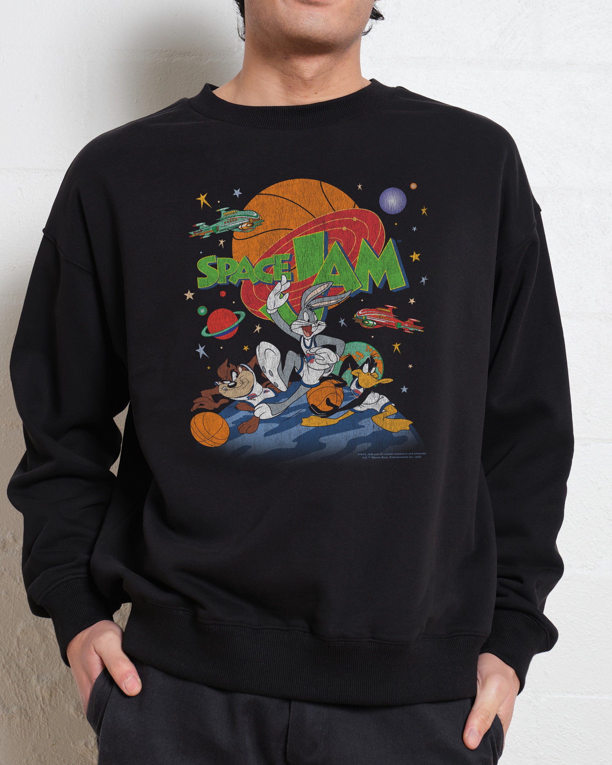 Vintage Space Jam 2024 Boys Sweater