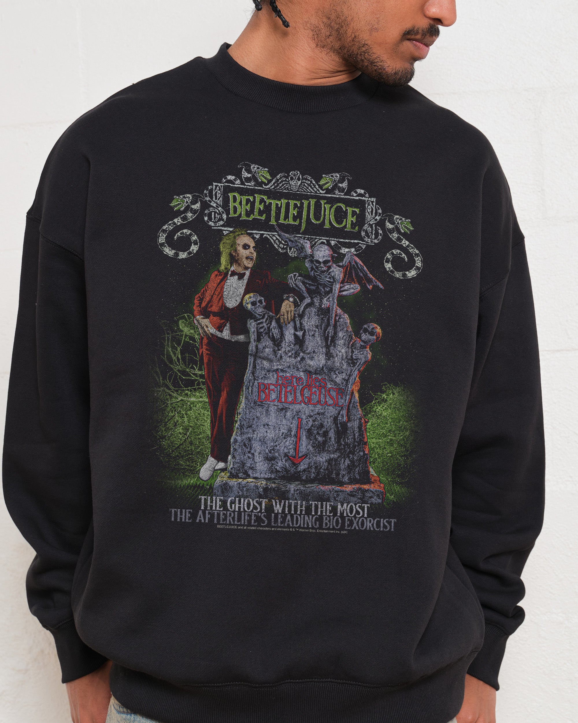 Beetlejuice Lies Here Sweatshirt Australia Online