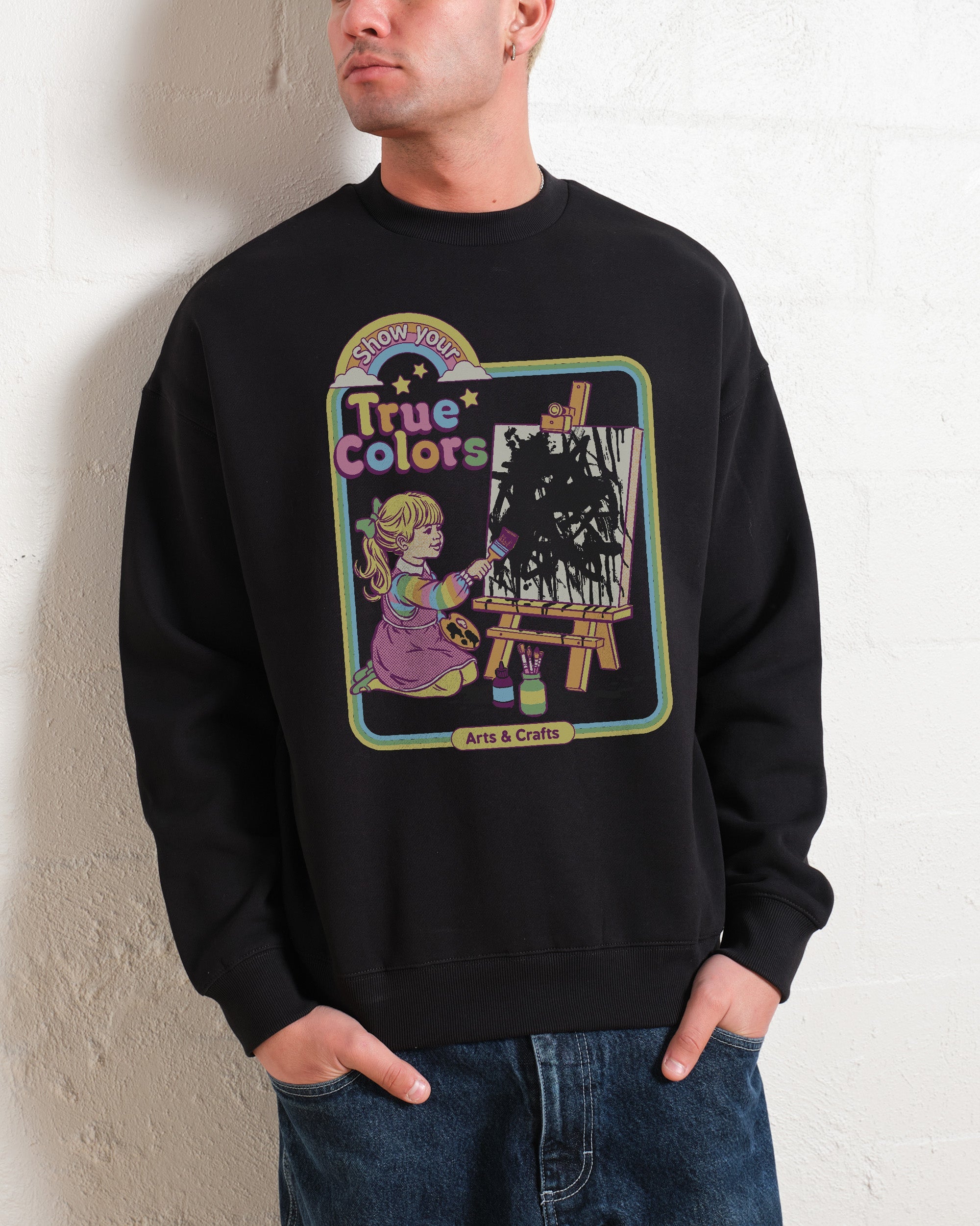 True Colors Sweatshirt Australia Online Black