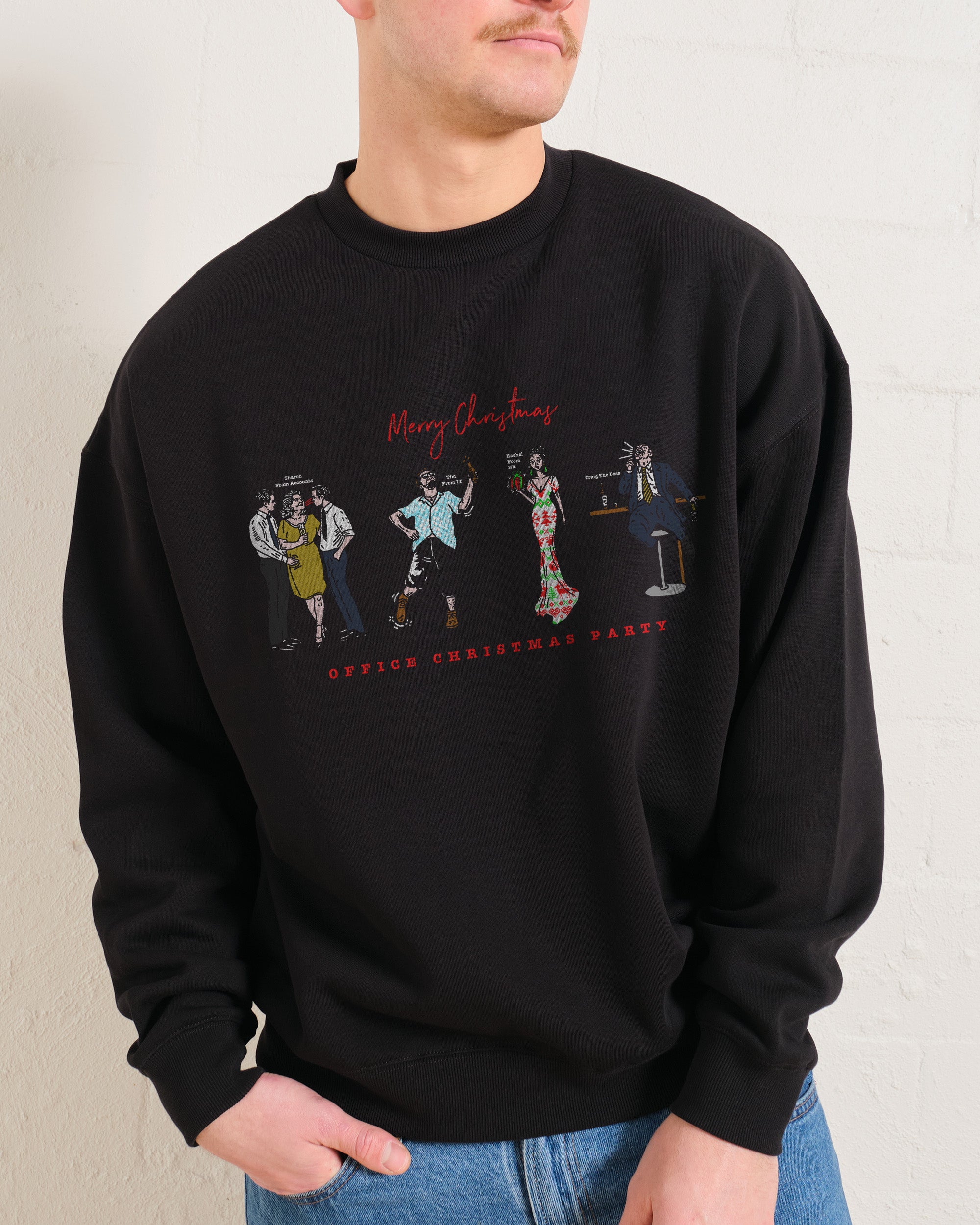 Xmas Office Party Sweatshirt Australia Online Threadheads