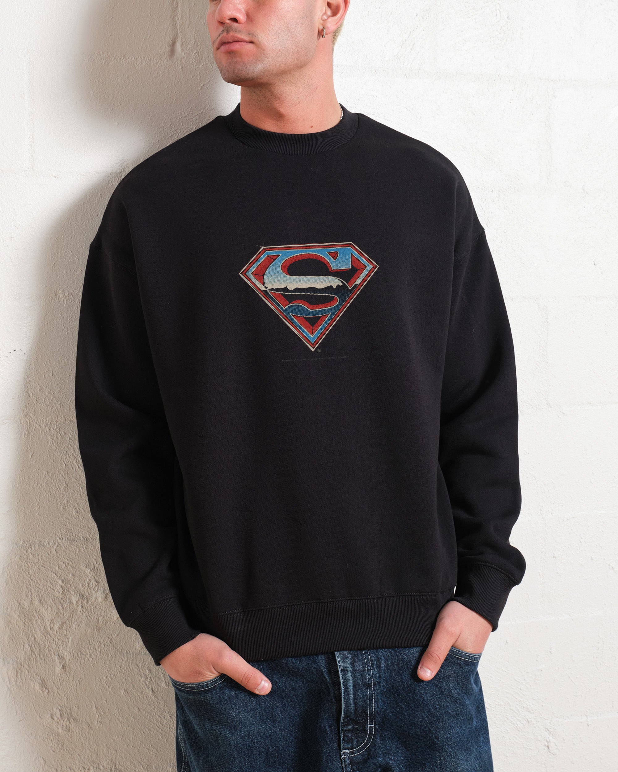 Superman Vintage Logo Sweatshirt