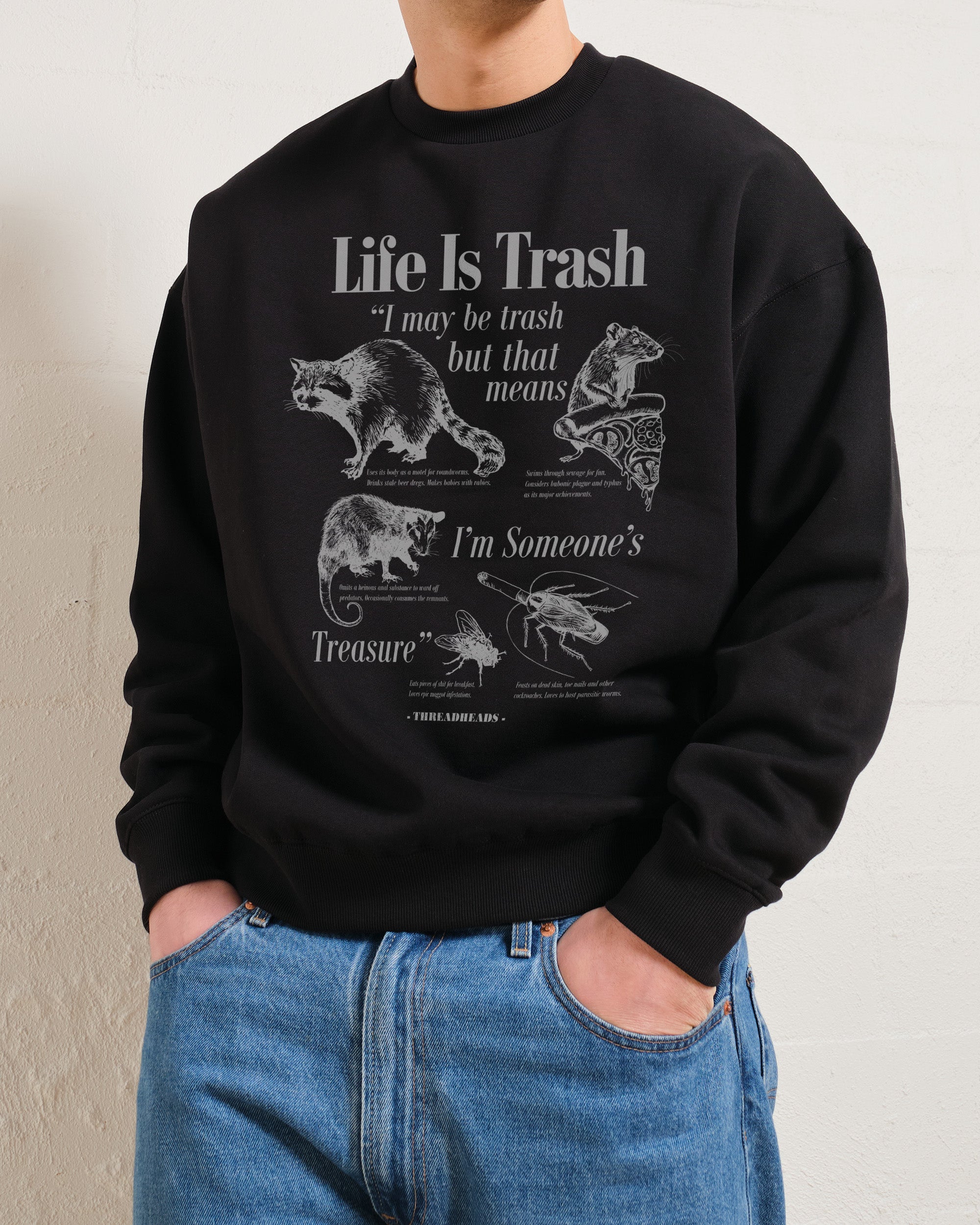 Life Is Trash Sweatshirt Australia Online