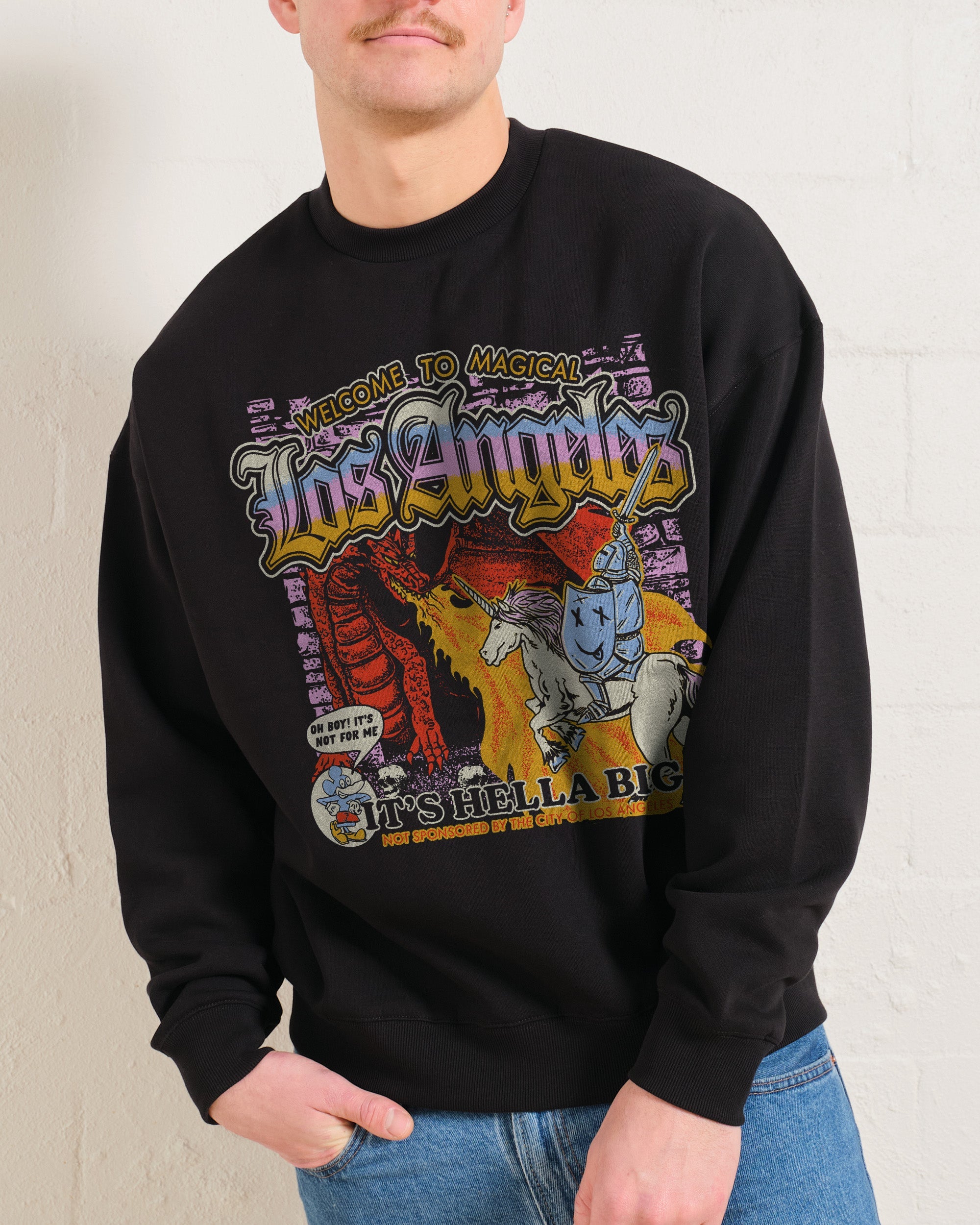 Magical Los Angeles Sweatshirt Australia Online Black