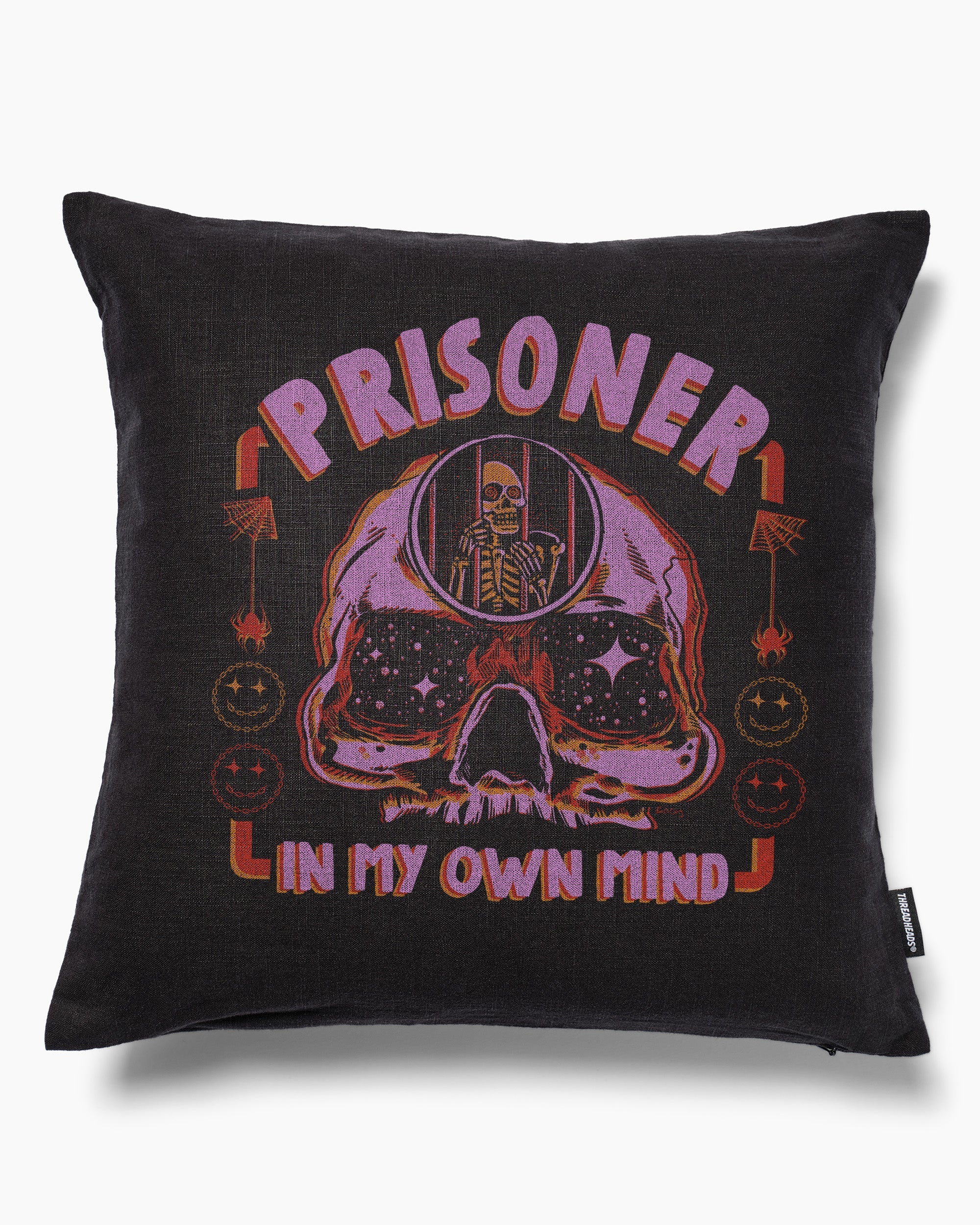 Prisoner In My Own Mind Cushion Australia Online Black