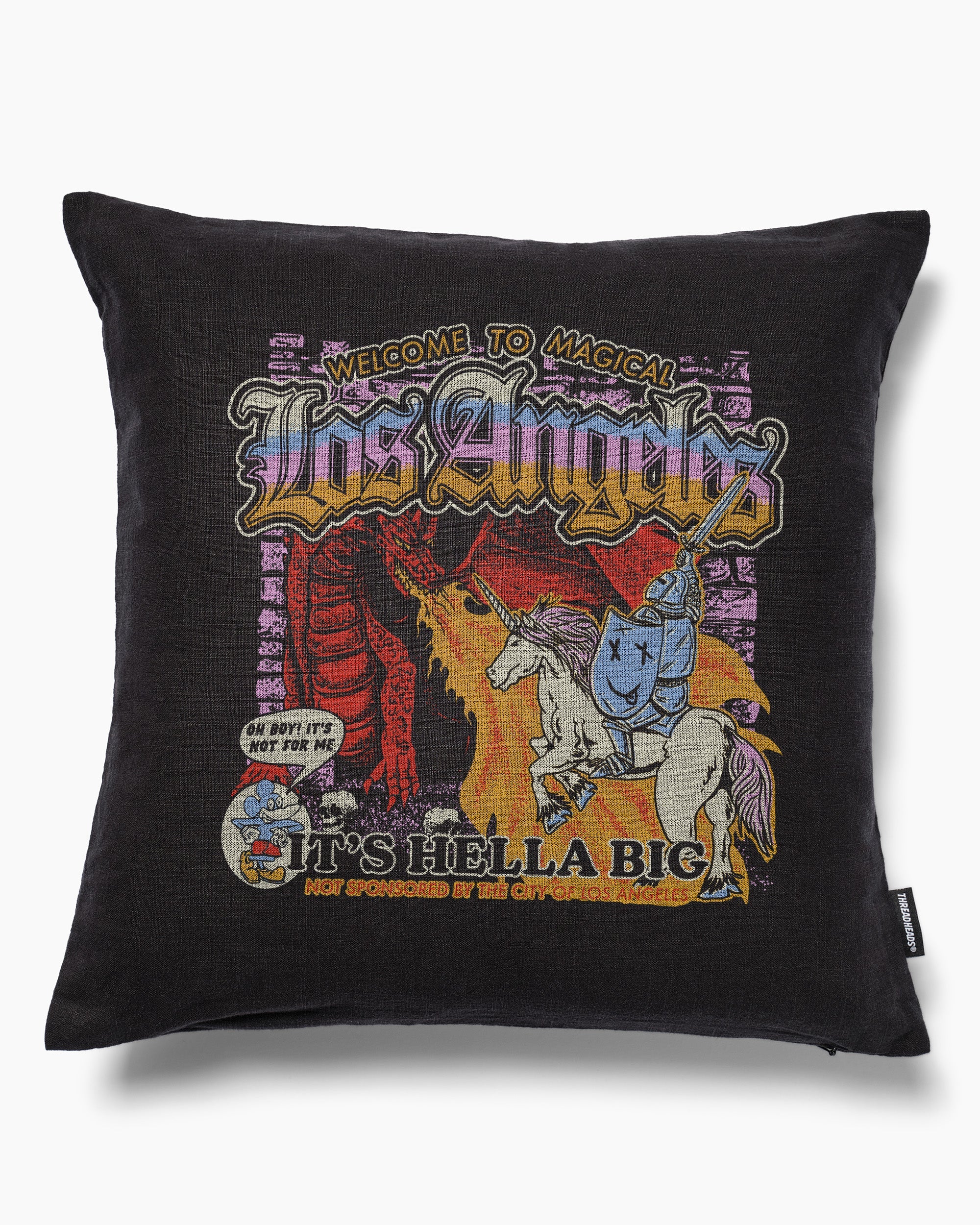 Magical Los Angeles Cushion Australia Online Black