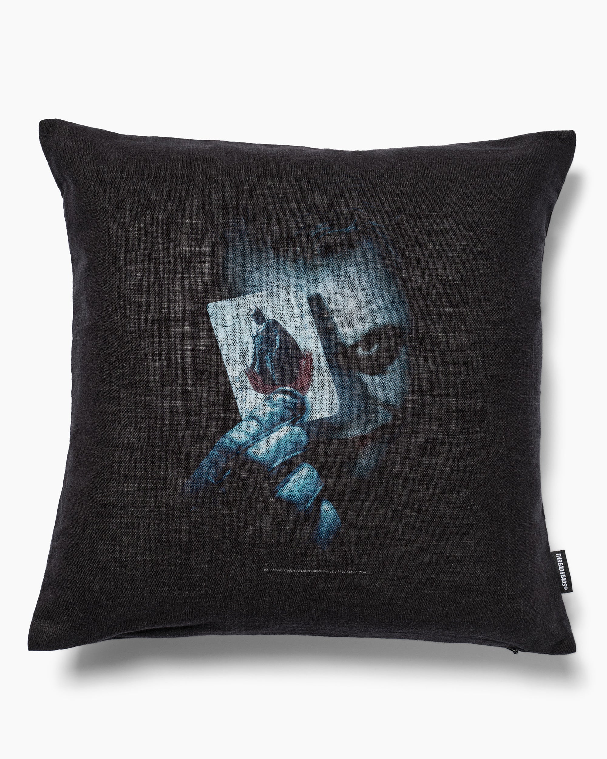 The Joker Playing Cards Cushion Australia Online Black