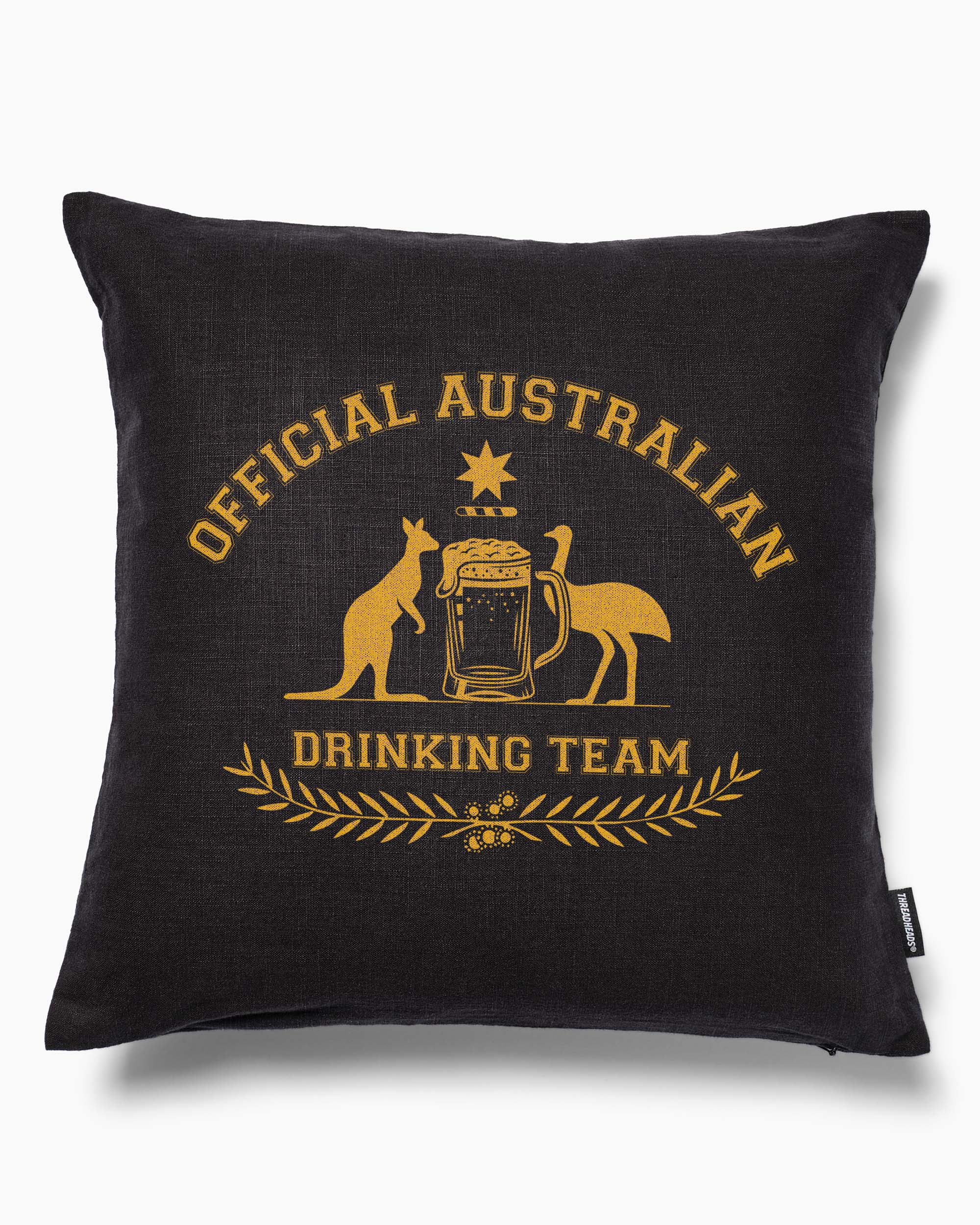 Official Australian Drinking Team Cushion Australia Online