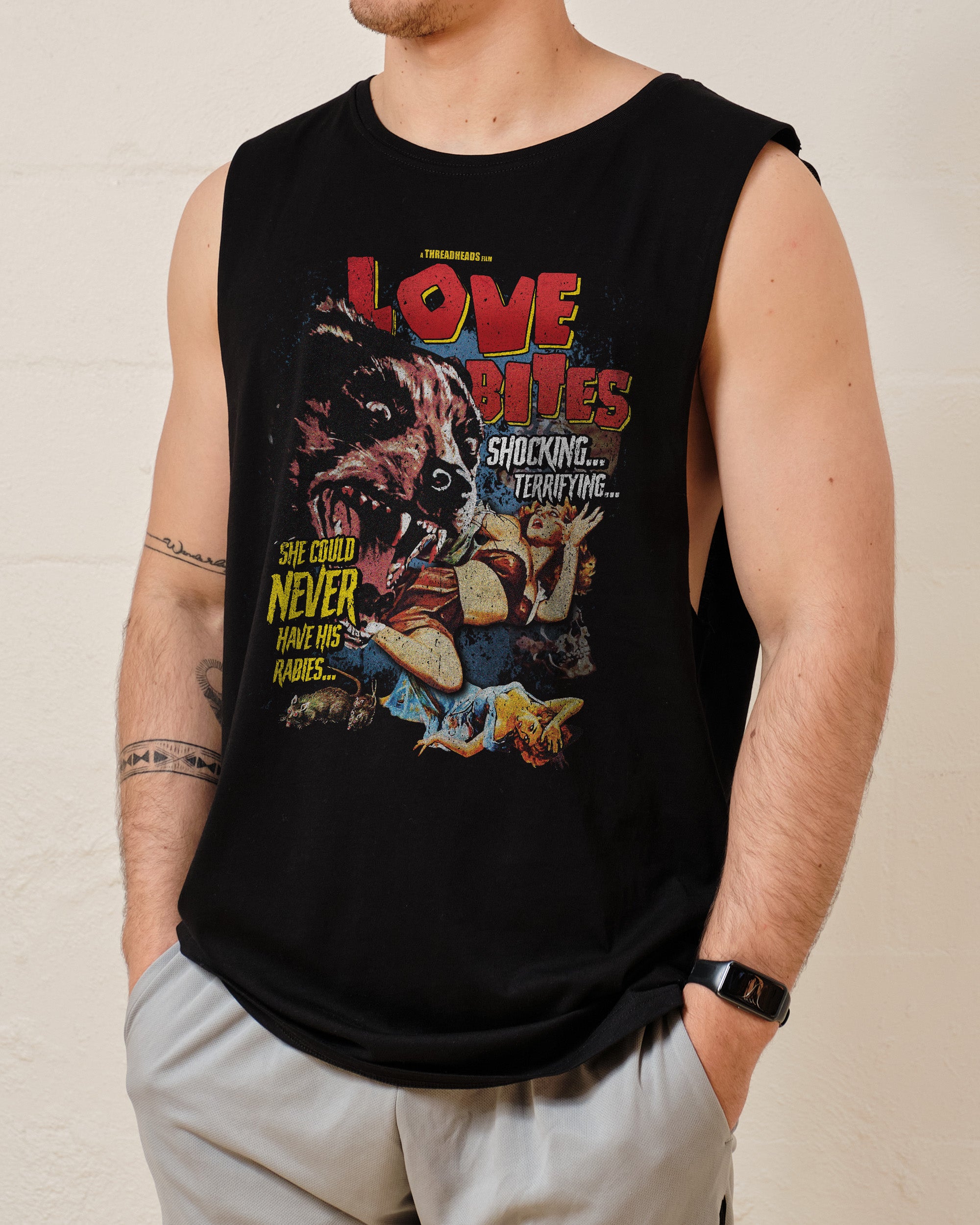 Love Bites Tank Australia Online Black