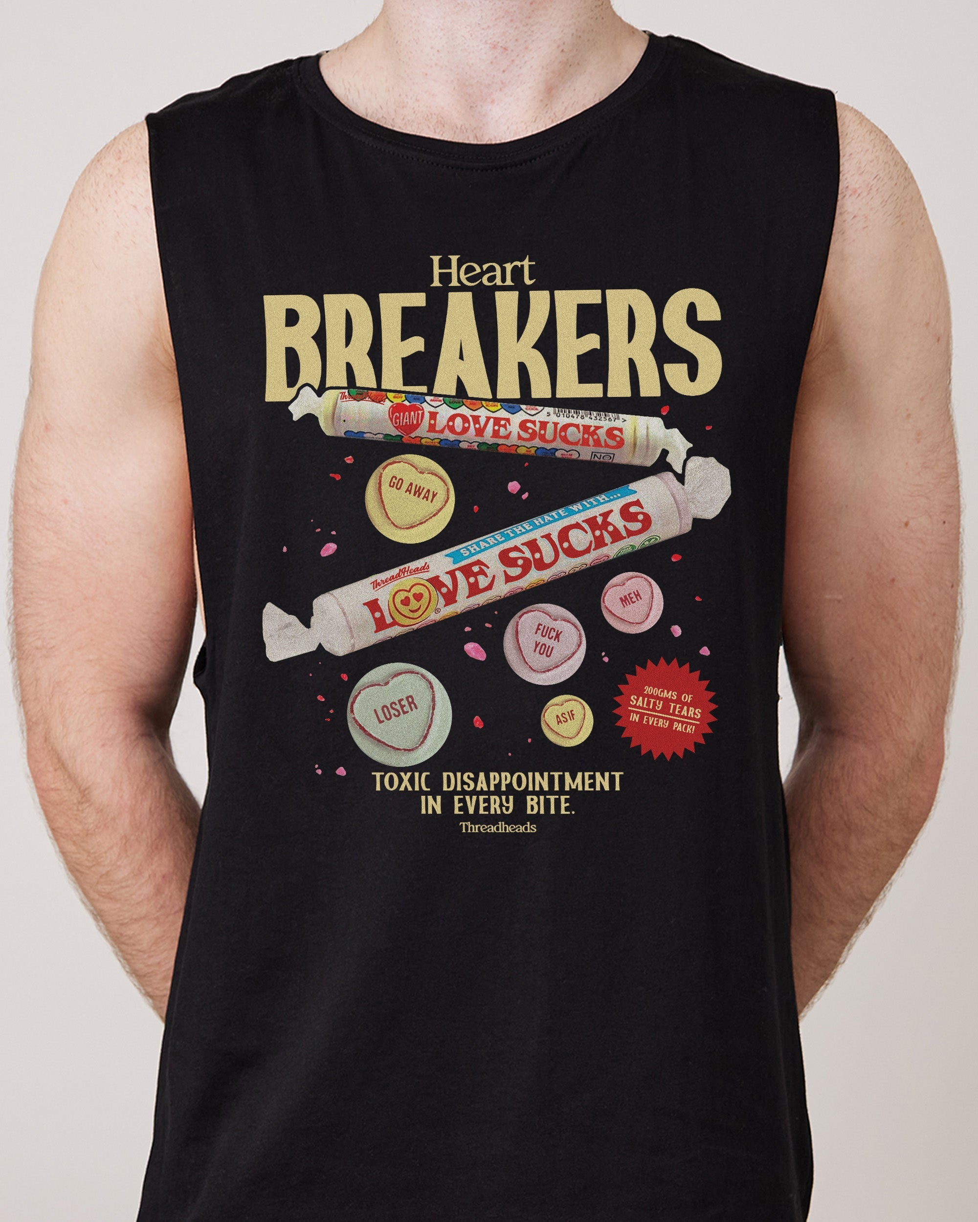 Heart Breakers Tank Australia Online Black