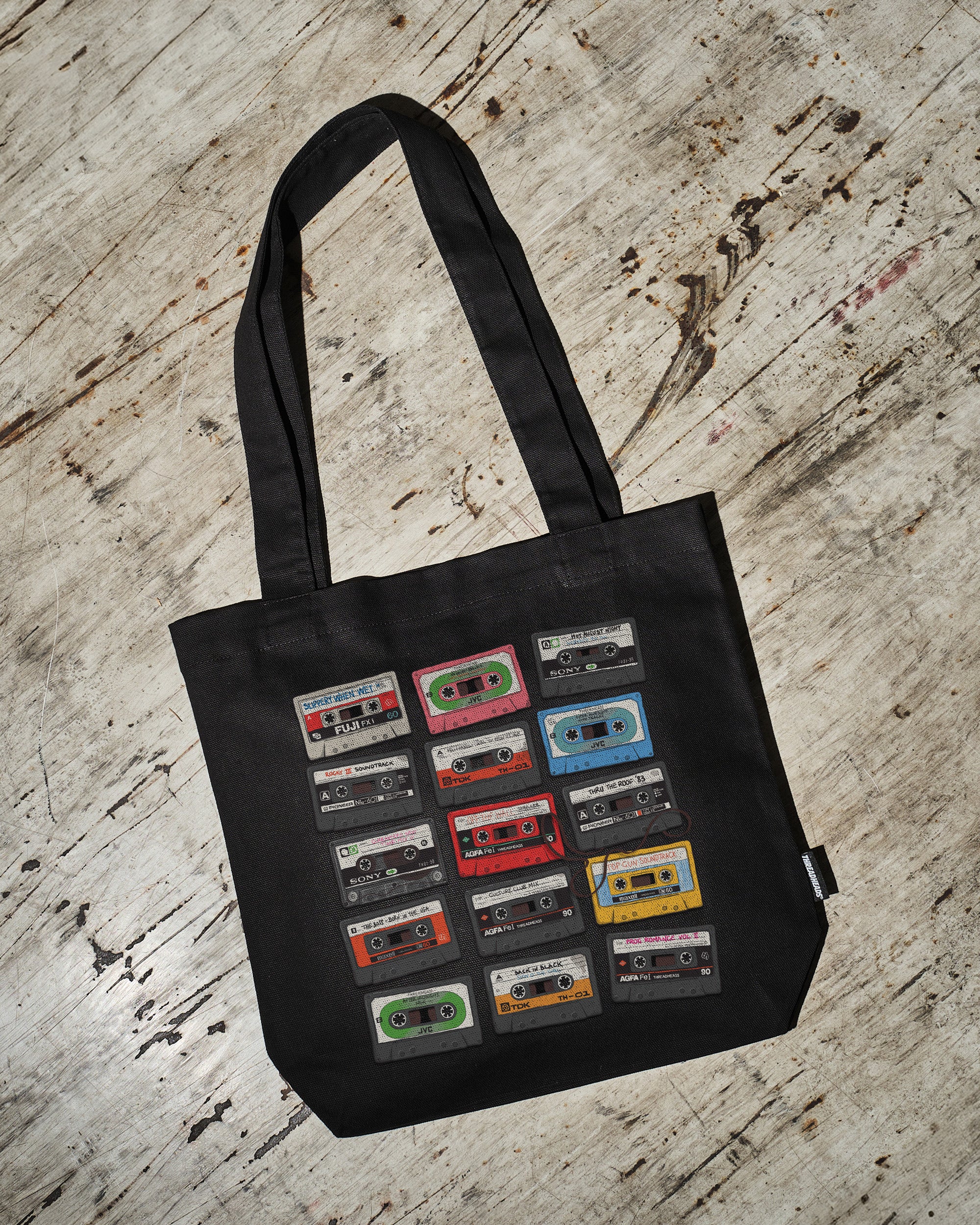 Cassette Tapes Tote Bag