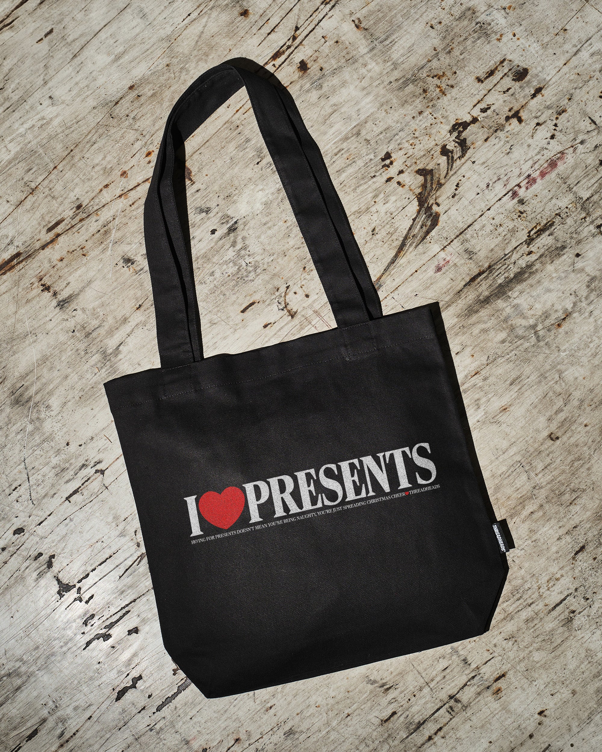 I Love Presents Tote Bag