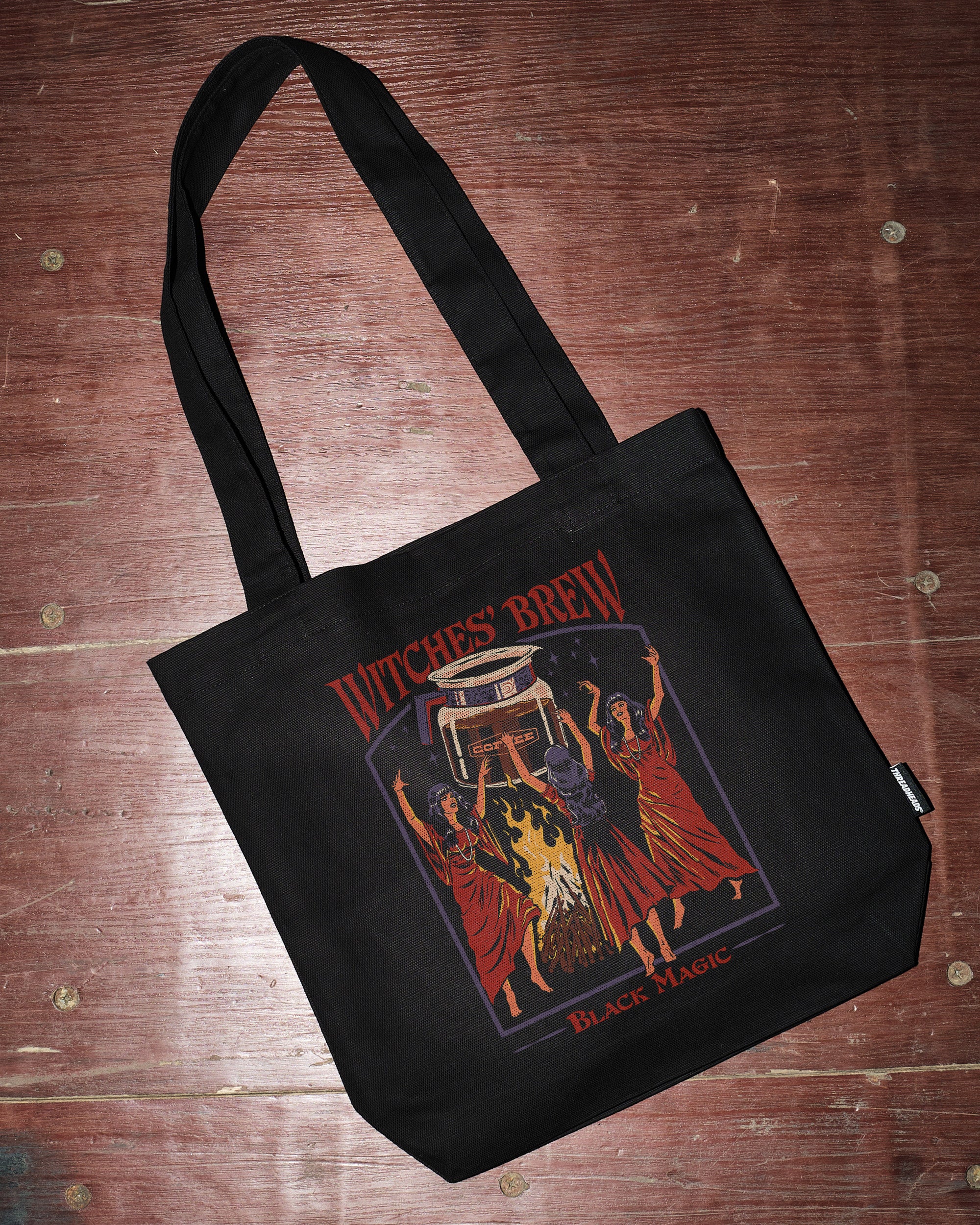 Witches Brew Tote Bag Australia Online #colour_black