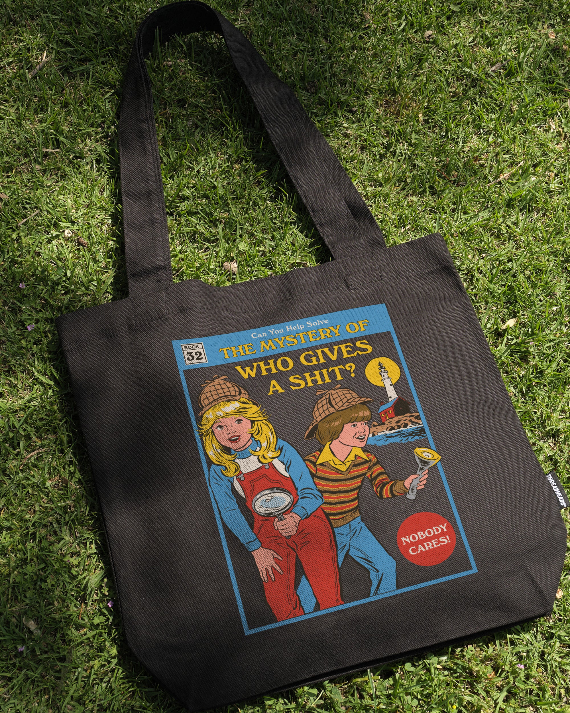 The Mystery of Who Gives a Sh-t Tote Bag