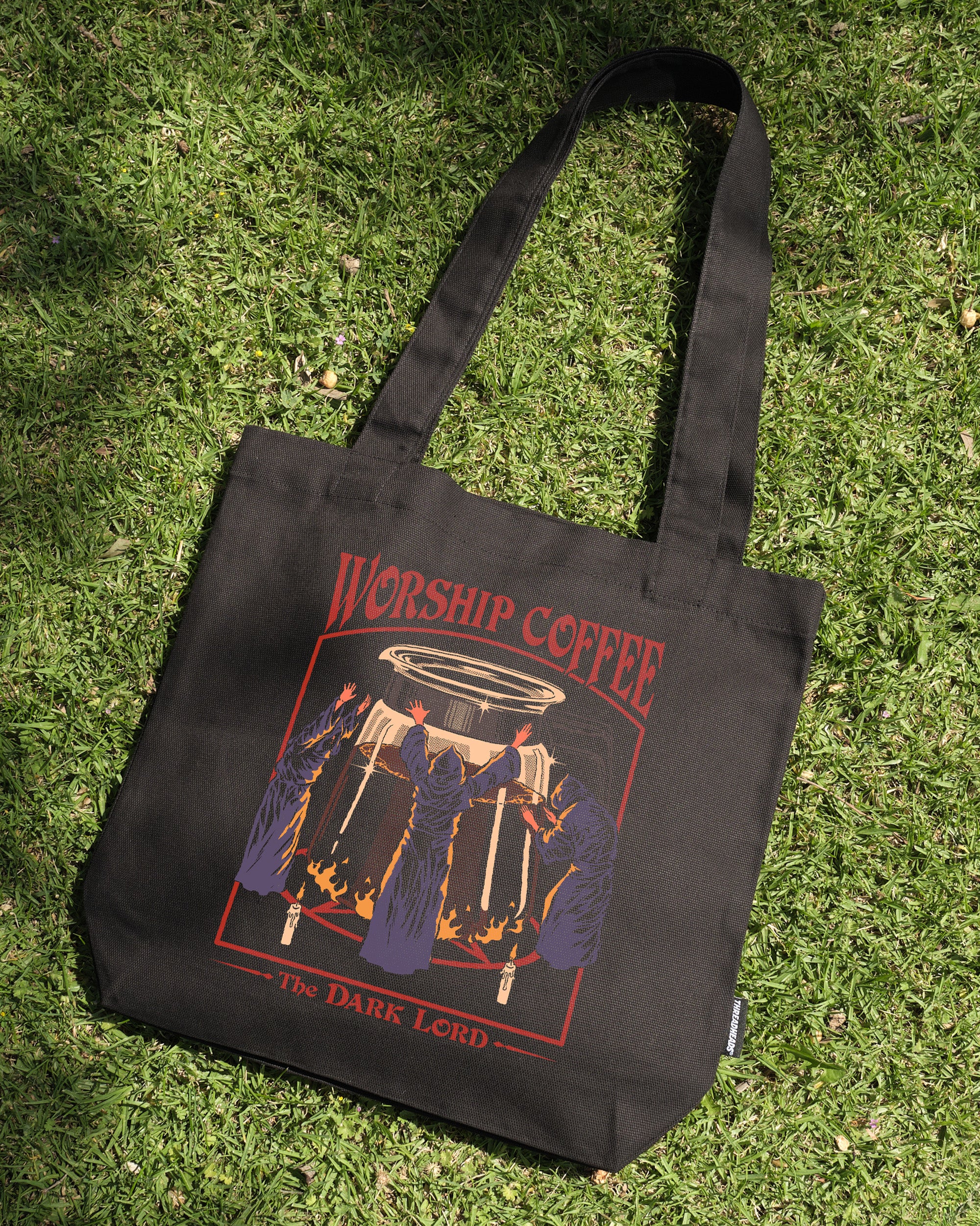 Worship Coffee Tote Bag