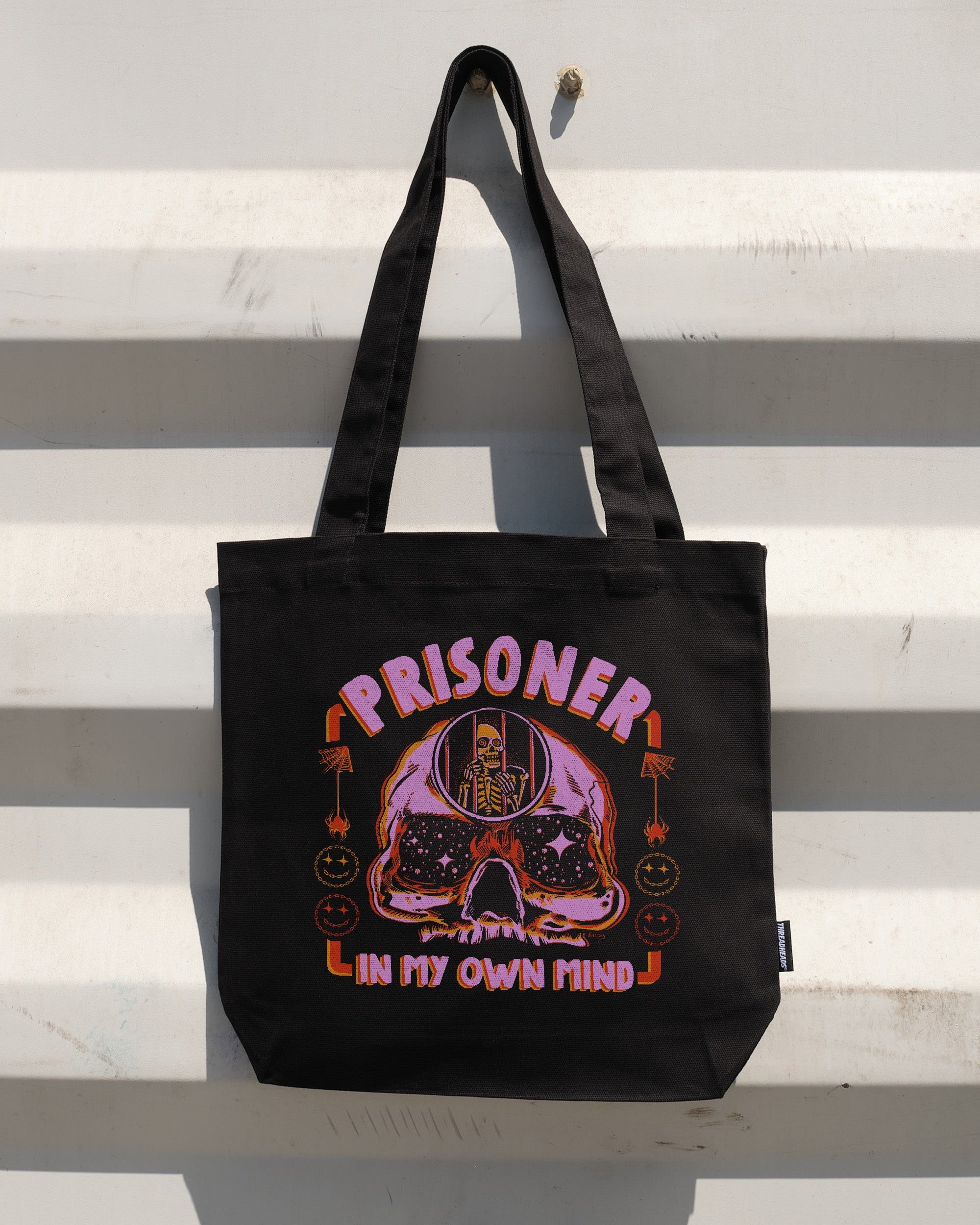 Prisoner In My Own Mind Tote Bag Australia Online Black